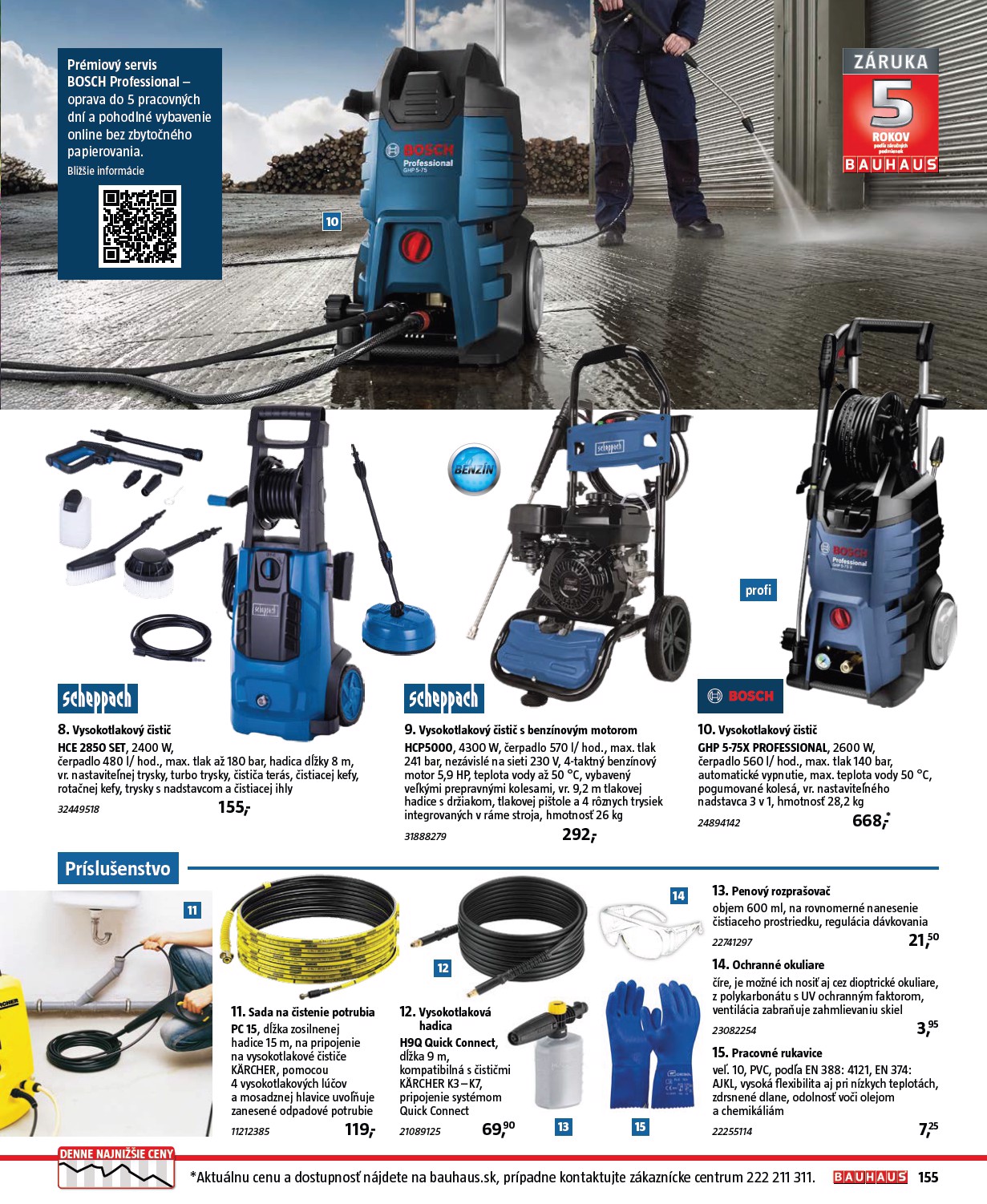 bauhaus - Leták Bauhaus - Katalóg Naradie platný od 20.11. do 31.12. - page: 155