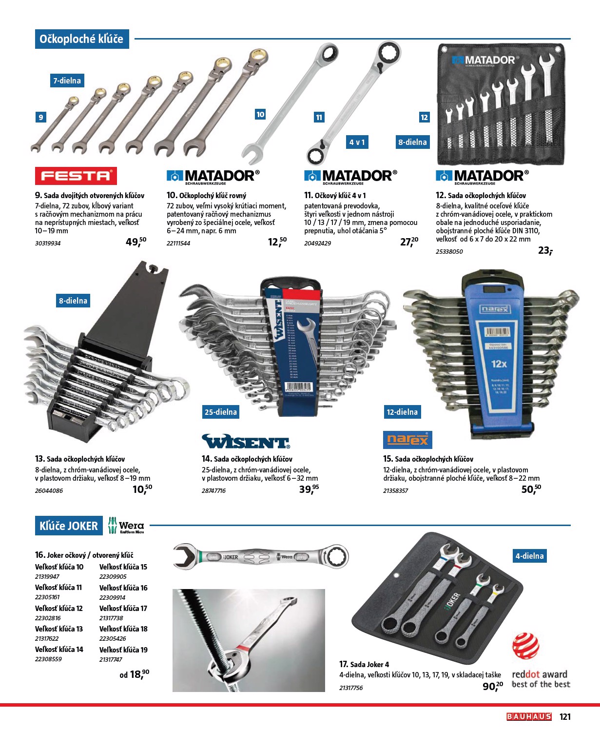 bauhaus - Leták Bauhaus - Katalóg Naradie platný od 20.11. do 31.12. - page: 121
