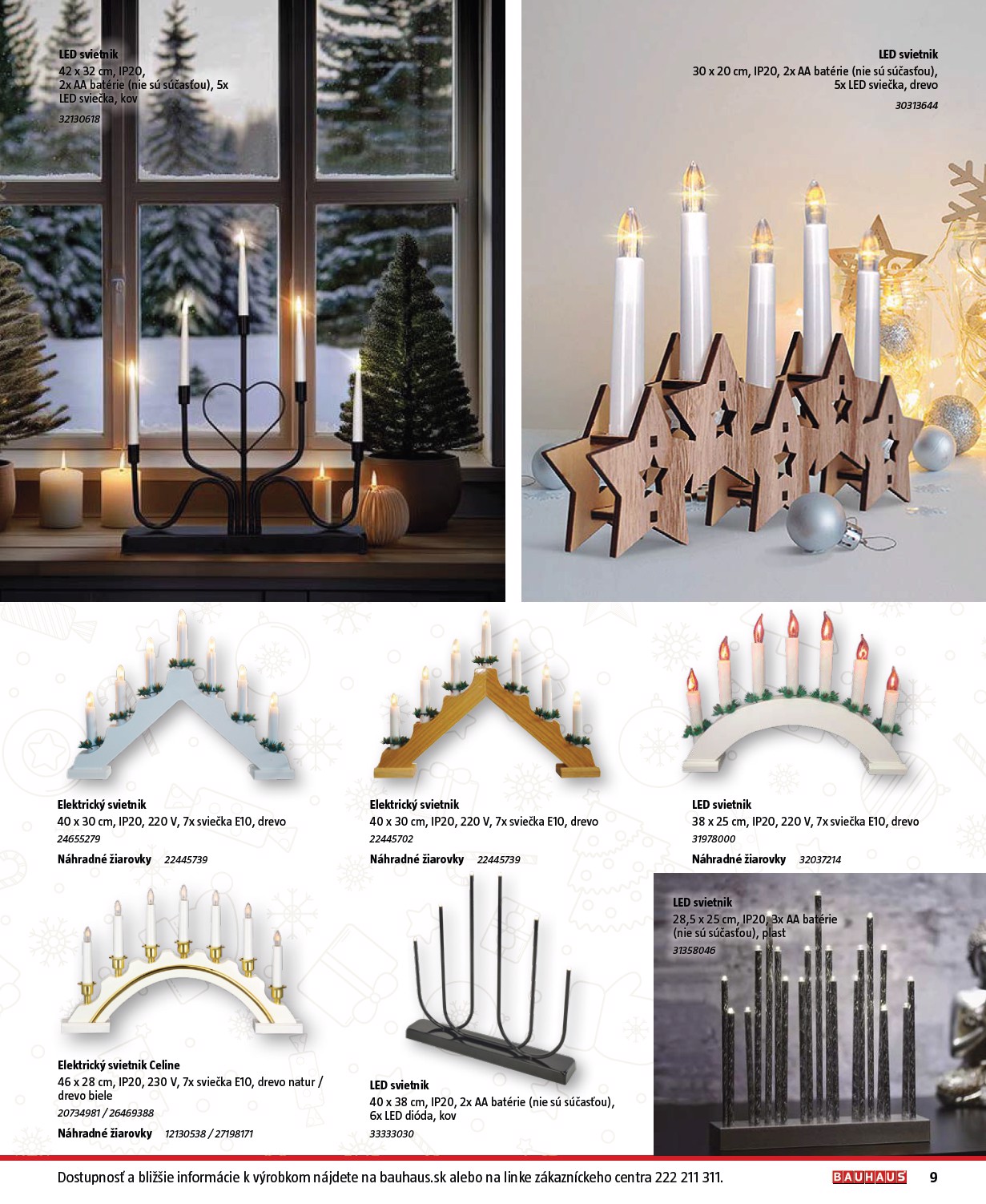 bauhaus - Leták Bauhaus - Vianoce platný od 20.11. do 31.12. - page: 9