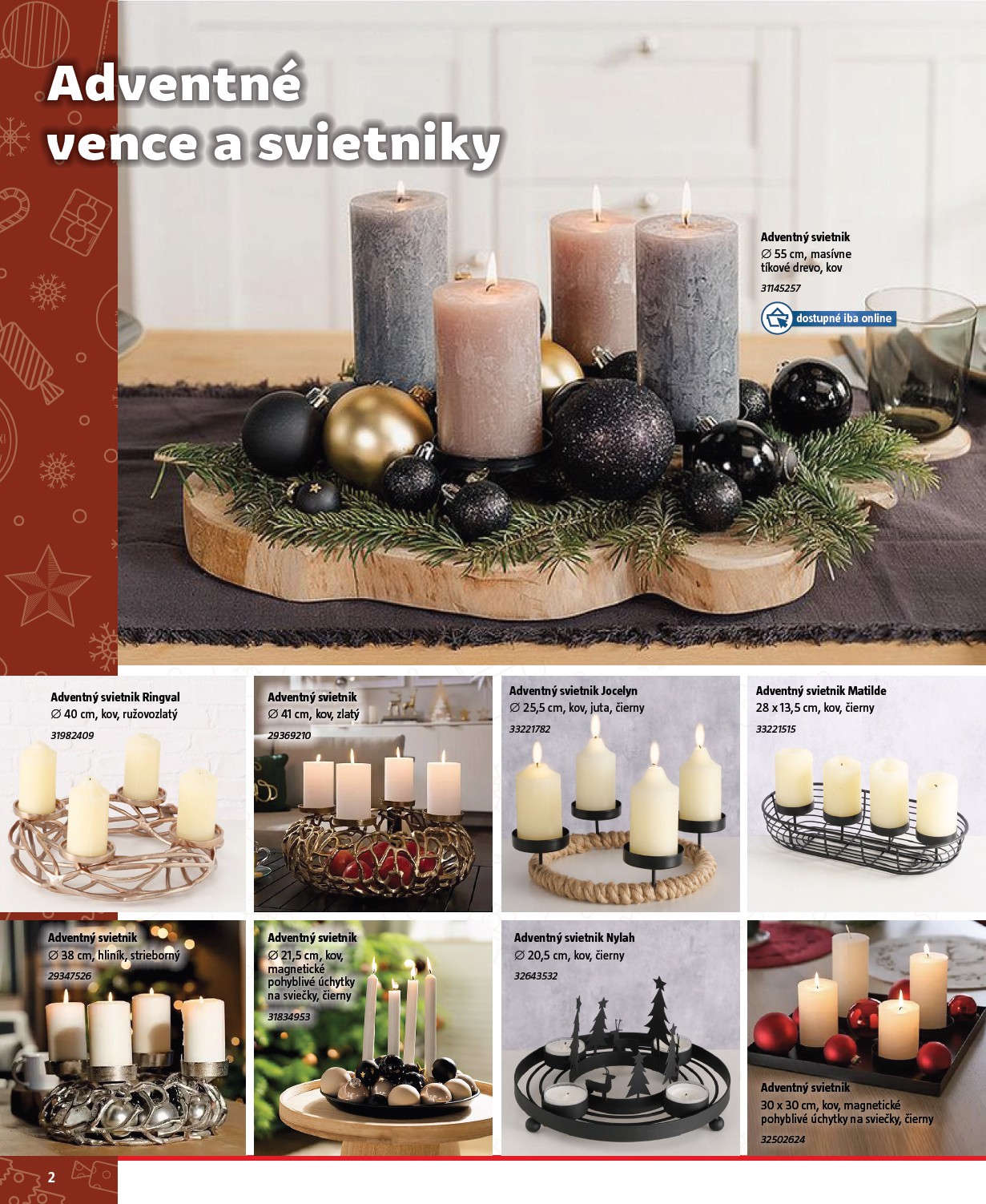 bauhaus - Leták Bauhaus - Vianoce platný od 20.11. do 31.12. - page: 2