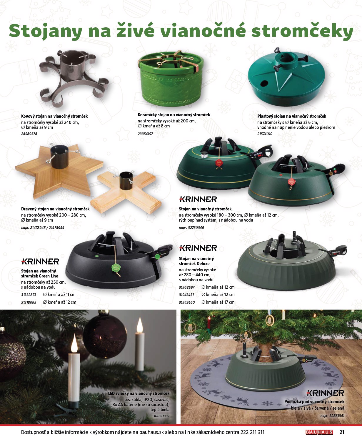 bauhaus - Leták Bauhaus - Vianoce platný od 20.11. do 31.12. - page: 21
