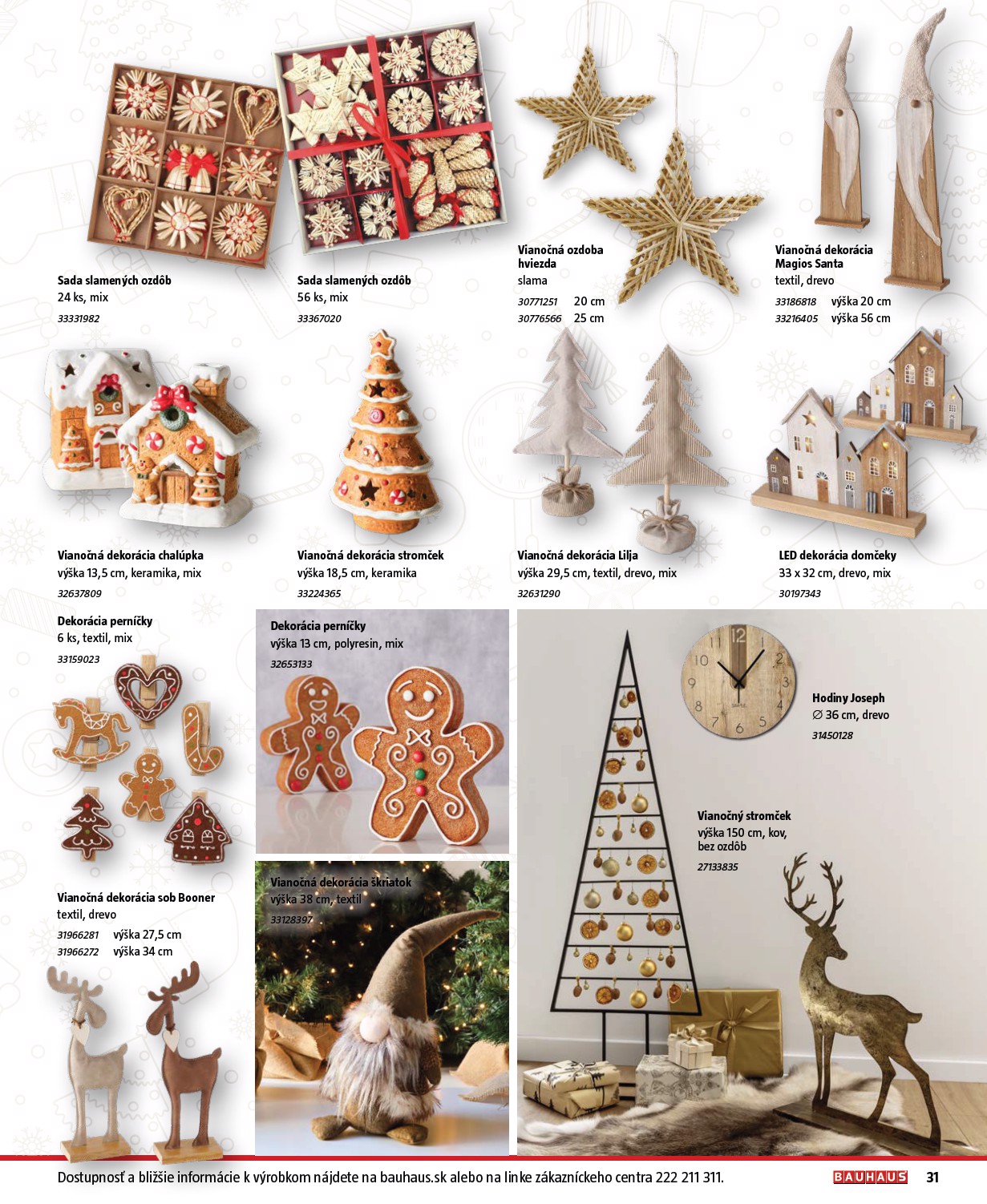 bauhaus - Leták Bauhaus - Vianoce platný od 20.11. do 31.12. - page: 31