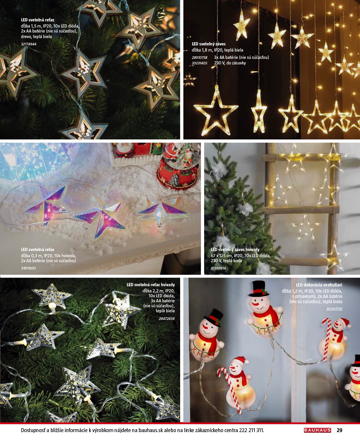 bauhaus - Leták Bauhaus - Vianoce platný od 20.11. do 31.12. - page: 29