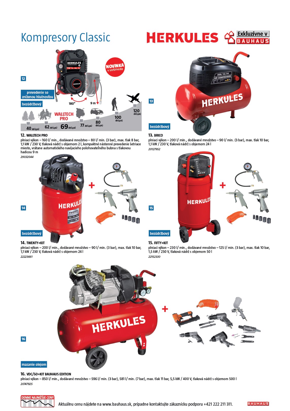 bauhaus - Leták Bauhaus - Katalog Kompresory platný od 01.11. do 31.10. - page: 4