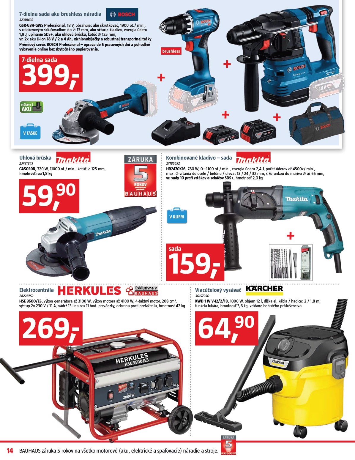 bauhaus - Leták Bauhaus platný od 12.01. do 08.02. - page: 14