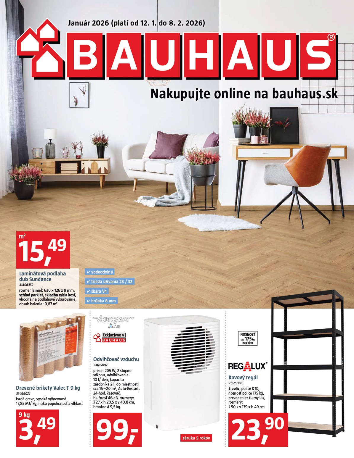 bauhaus - Leták Bauhaus platný od 12.01. do 08.02. - page: 1