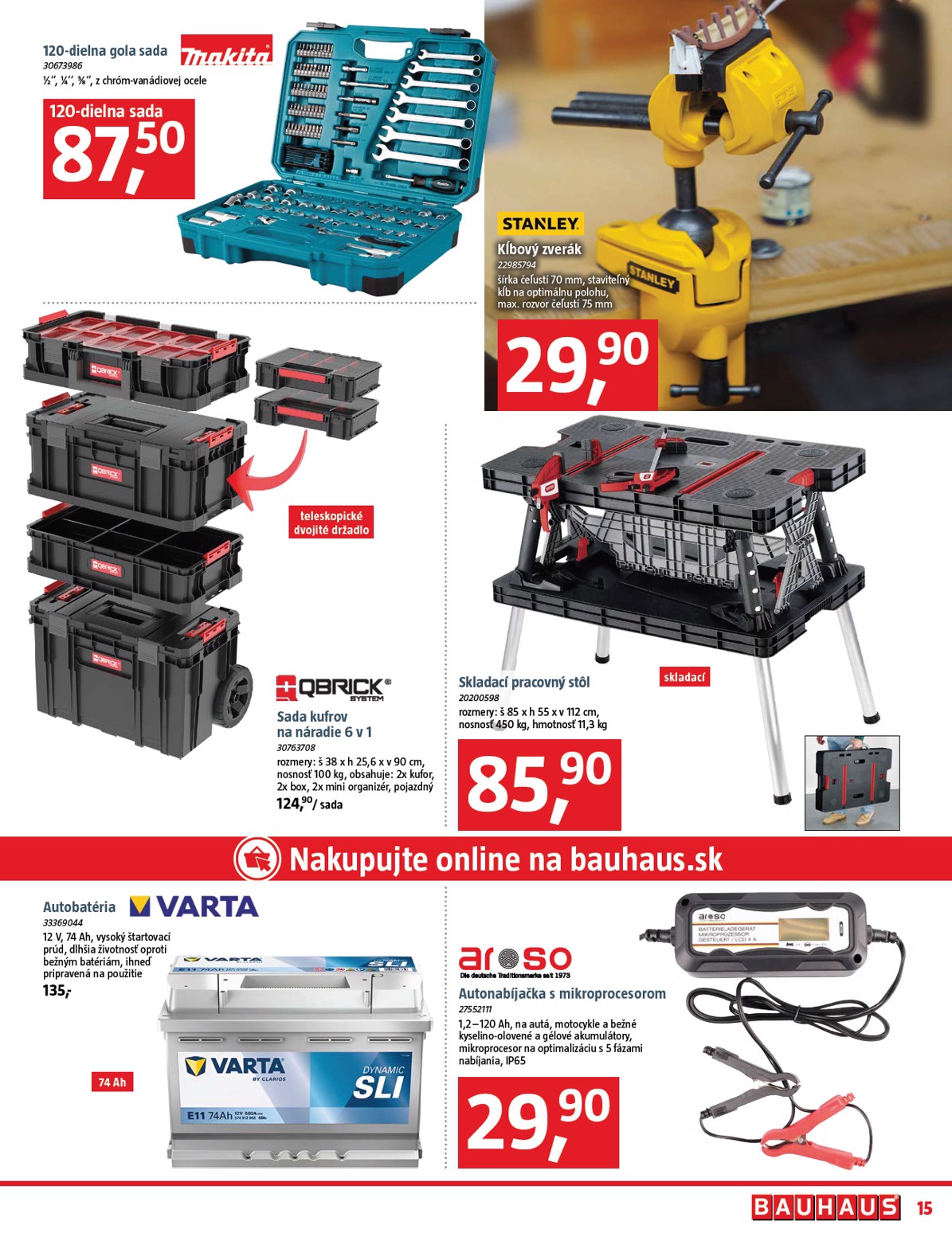 bauhaus - Leták Bauhaus platný od 12.01. do 08.02. - page: 15