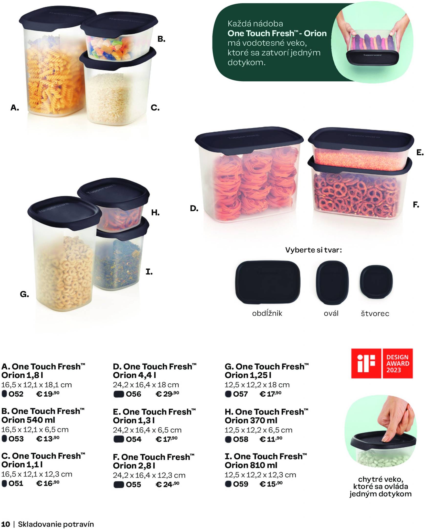 tupperware - Tupperware leták platný od 02.09. - 28.02. - page: 10