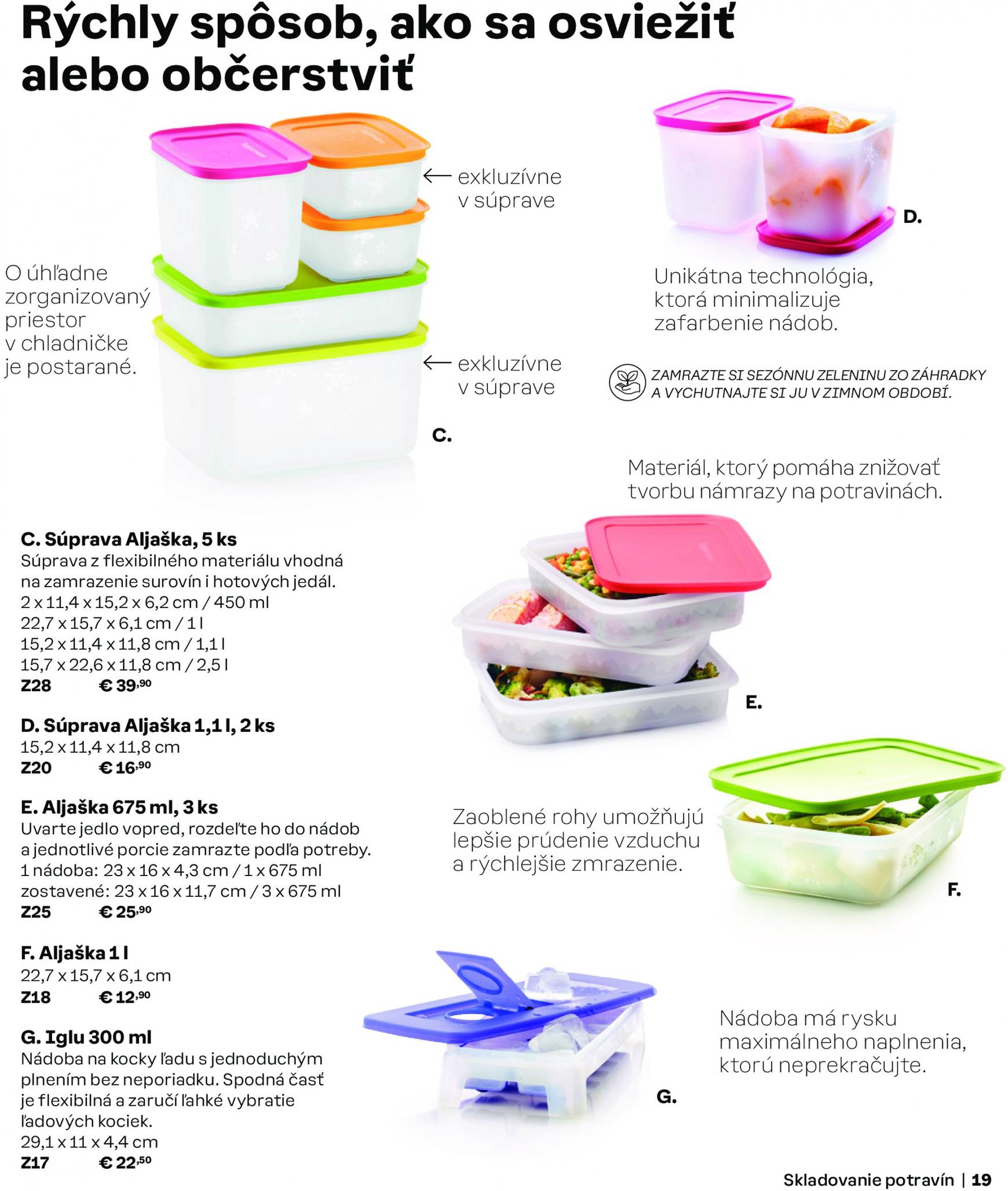 tupperware - Tupperware leták platný od 02.09. - 28.02. - page: 19