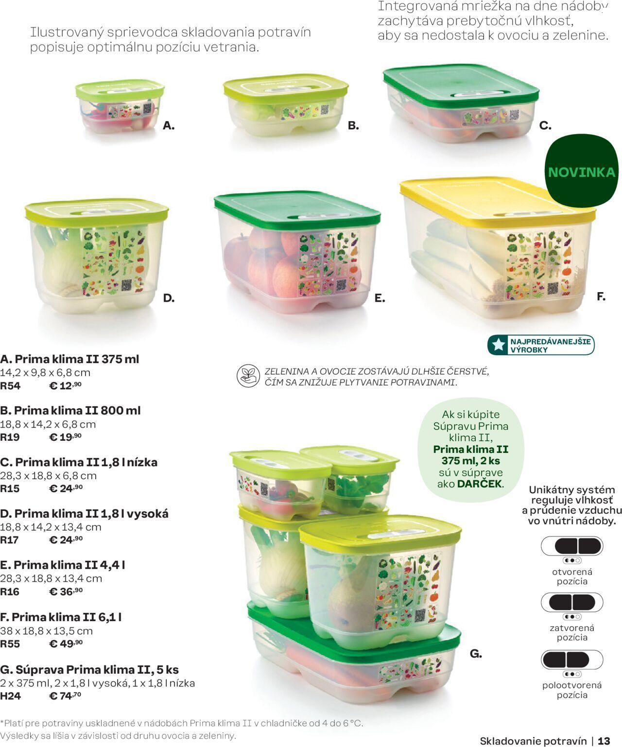 tupperware - Tupperware katalóg jeseň-zima 2024/25 od pondelka 02.09.2024 - page: 13