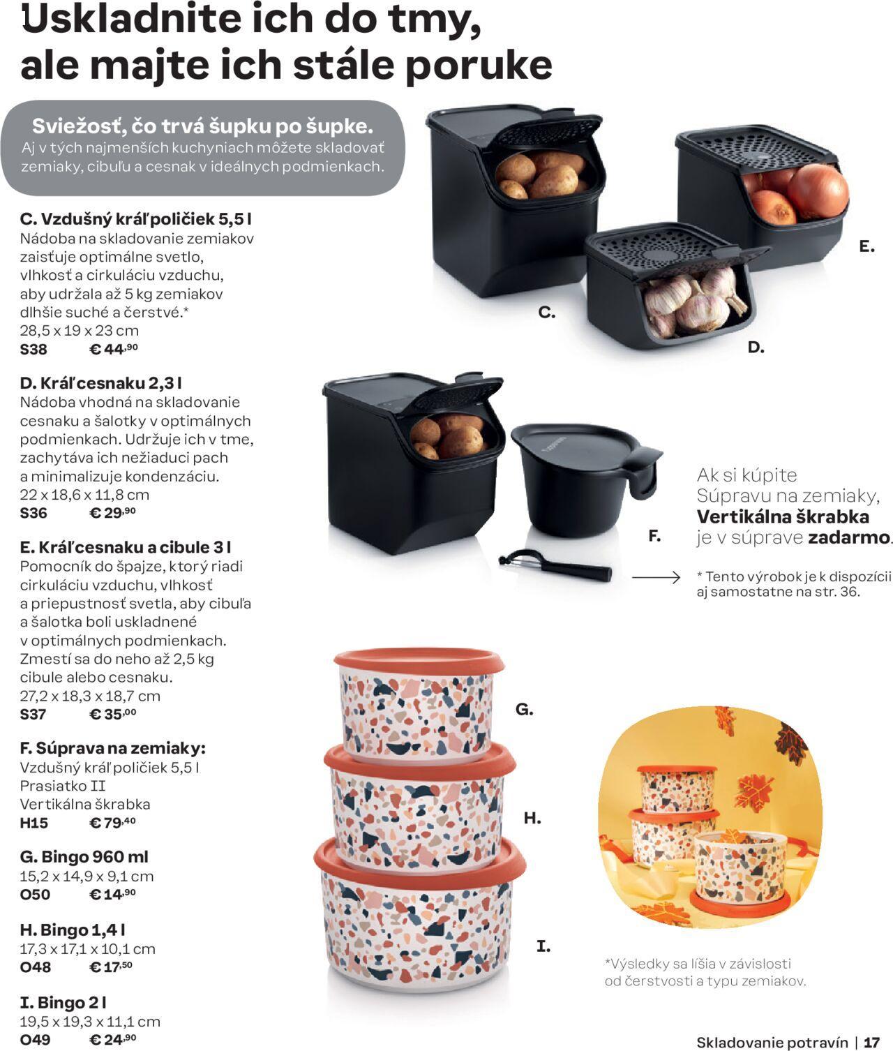 tupperware - Tupperware katalóg jeseň-zima 2024/25 od pondelka 02.09.2024 - page: 17