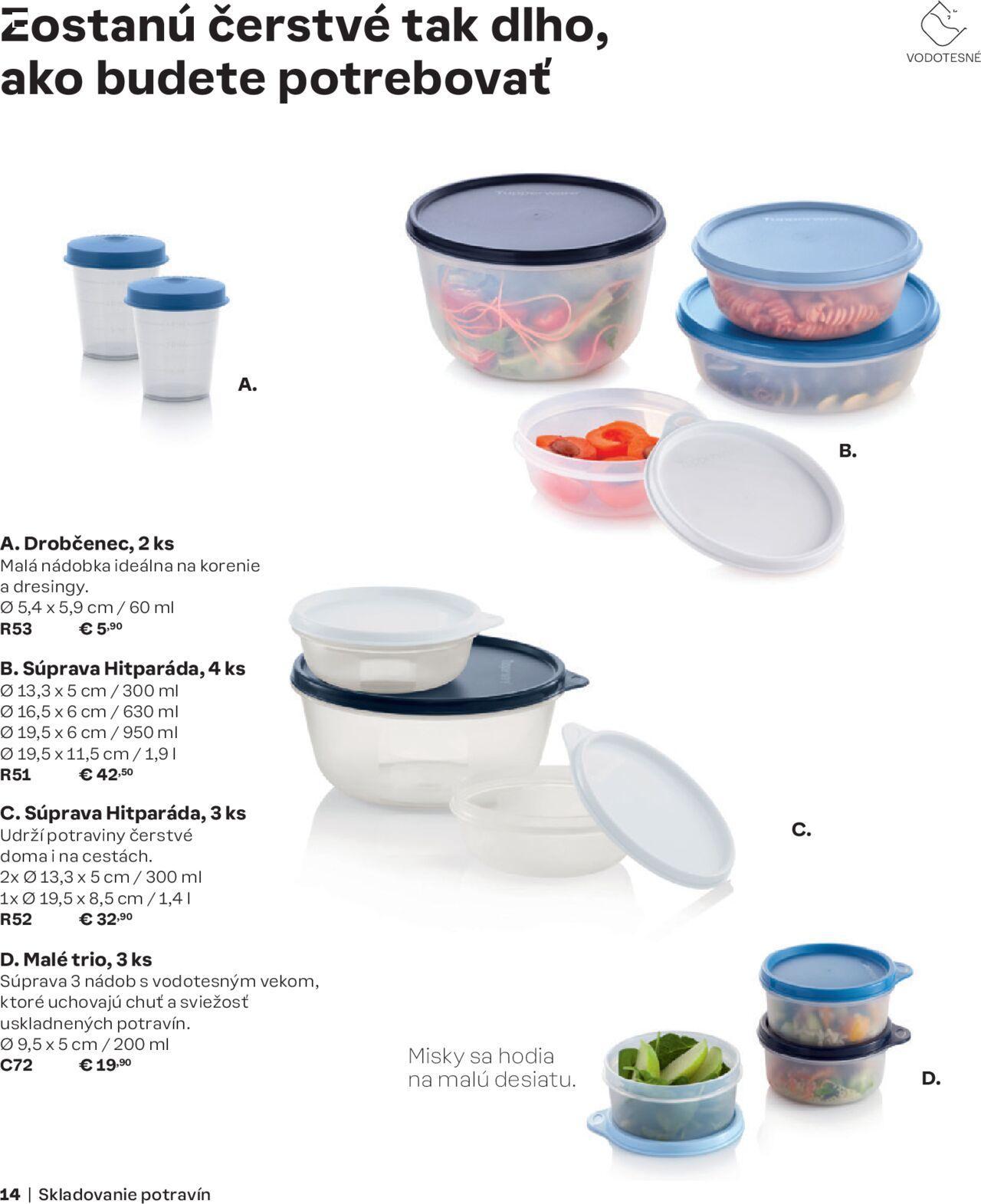 tupperware - Tupperware katalóg jeseň-zima 2024/25 od pondelka 02.09.2024 - page: 14