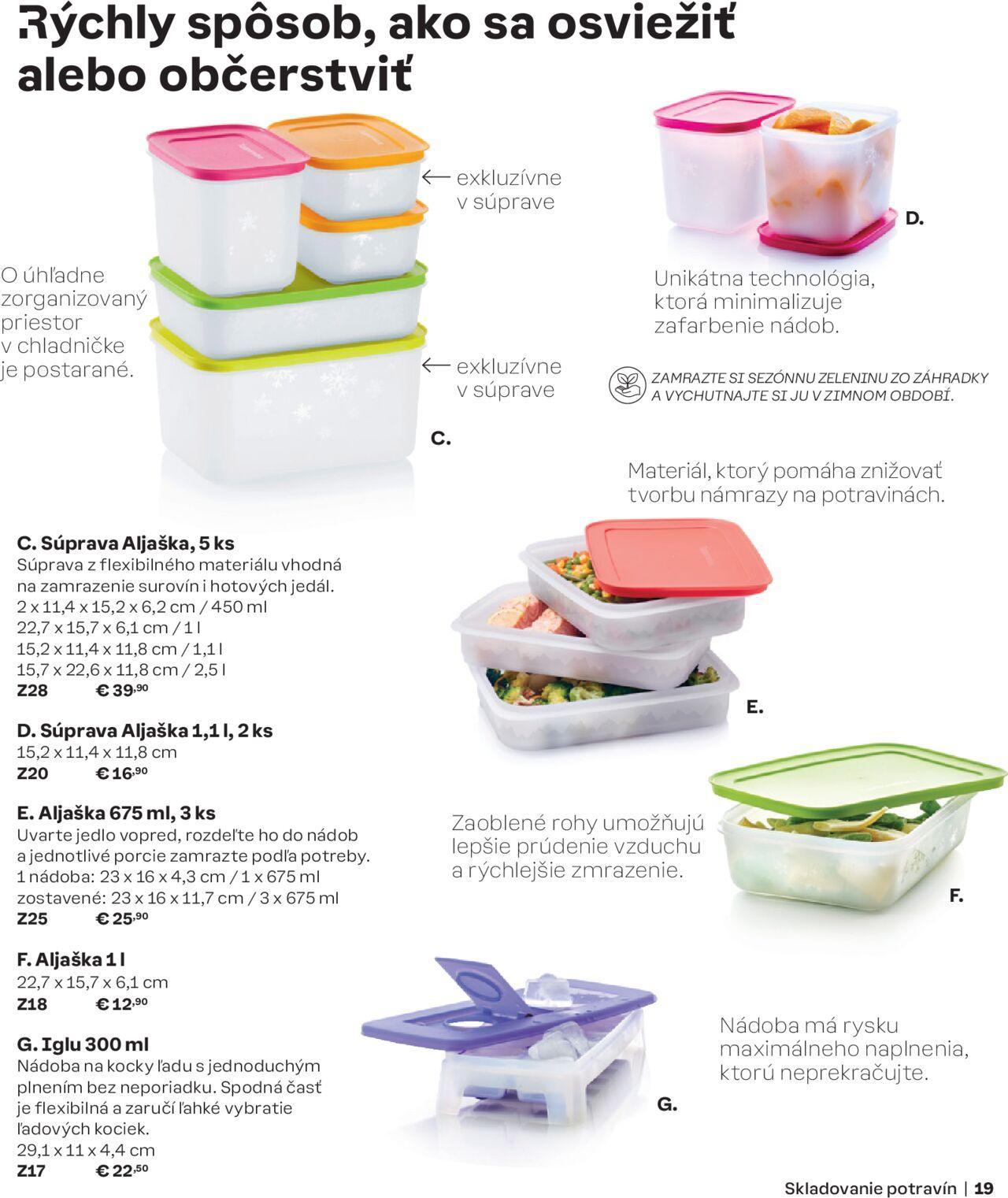 tupperware - Tupperware katalóg jeseň-zima 2024/25 od pondelka 02.09.2024 - page: 19