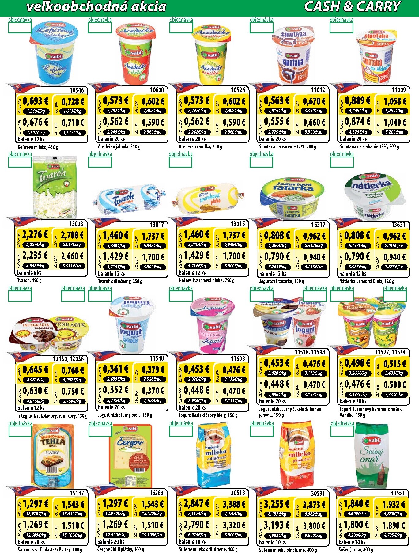 milk-agro - Nový Milk Agro - Cash & Carry leták od stredy, 19.08.2026 do utorka, 15.09.2026 - page: 2