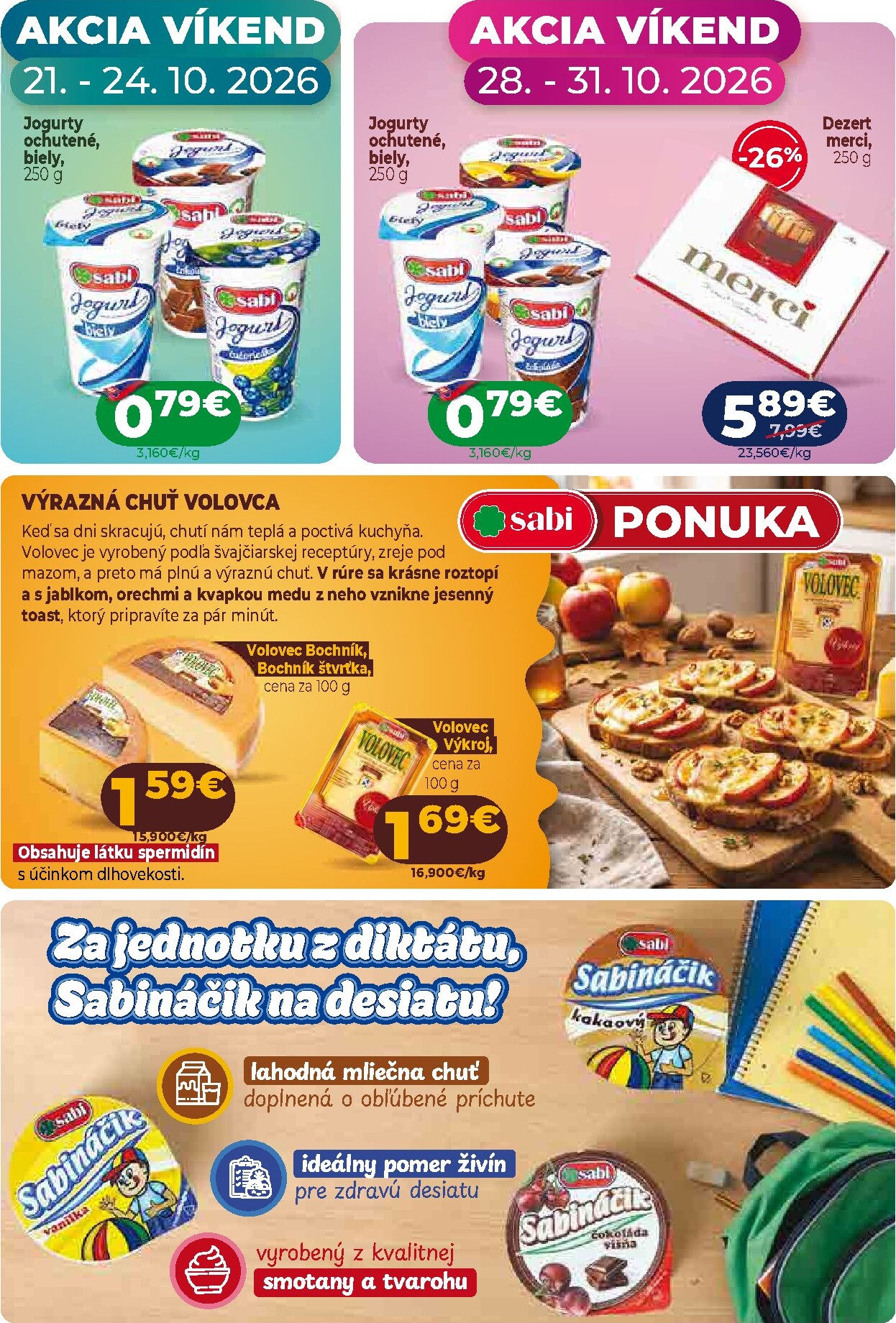 milk-agro - Nový Milk Agro leták od stredy, 21.10.2026 do utorka, 03.11.2026 - page: 3