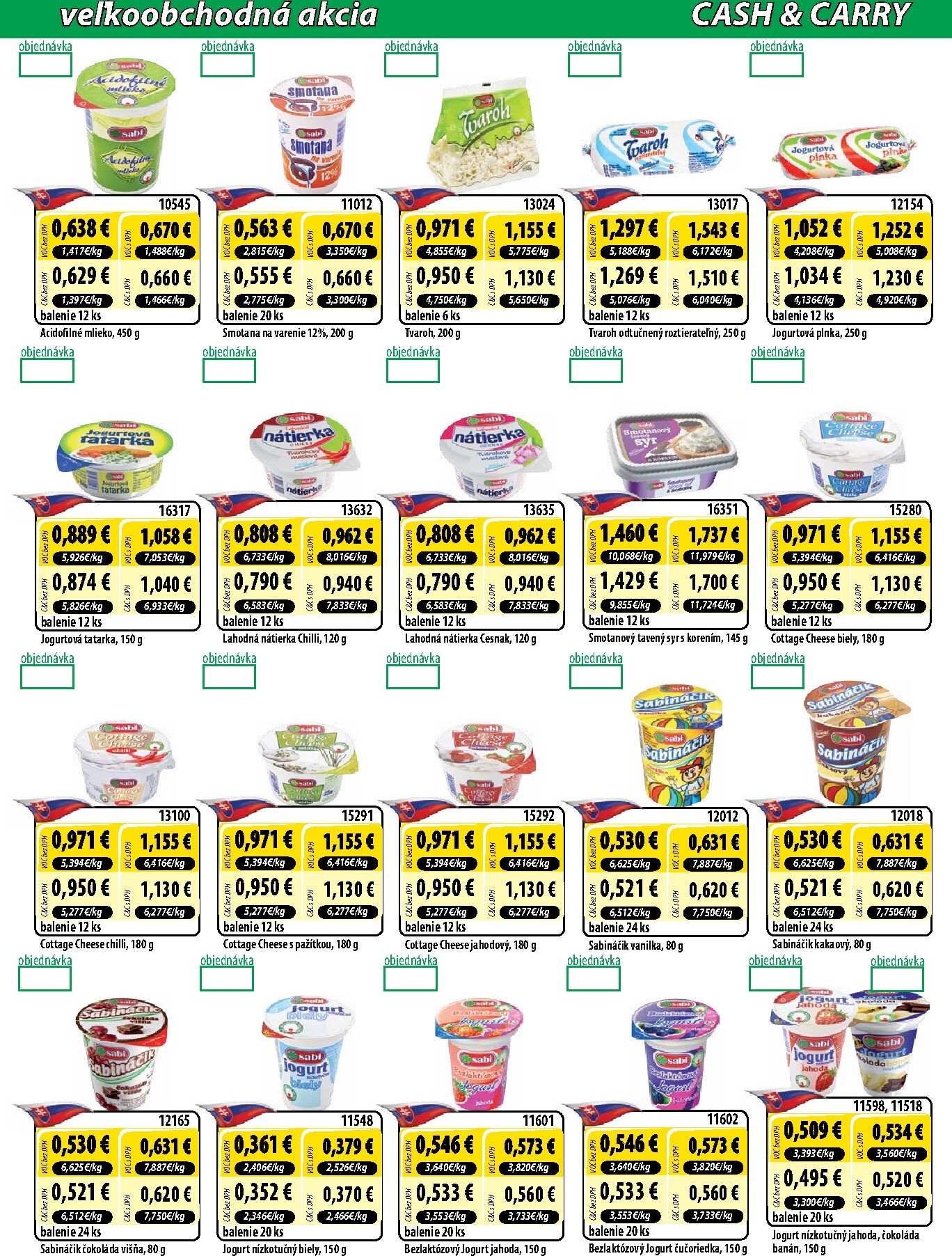 milk-agro - Nový Milk Agro - Cash & Carry leták od stredy, 21.10.2026 do utorka, 03.11.2026 - page: 2