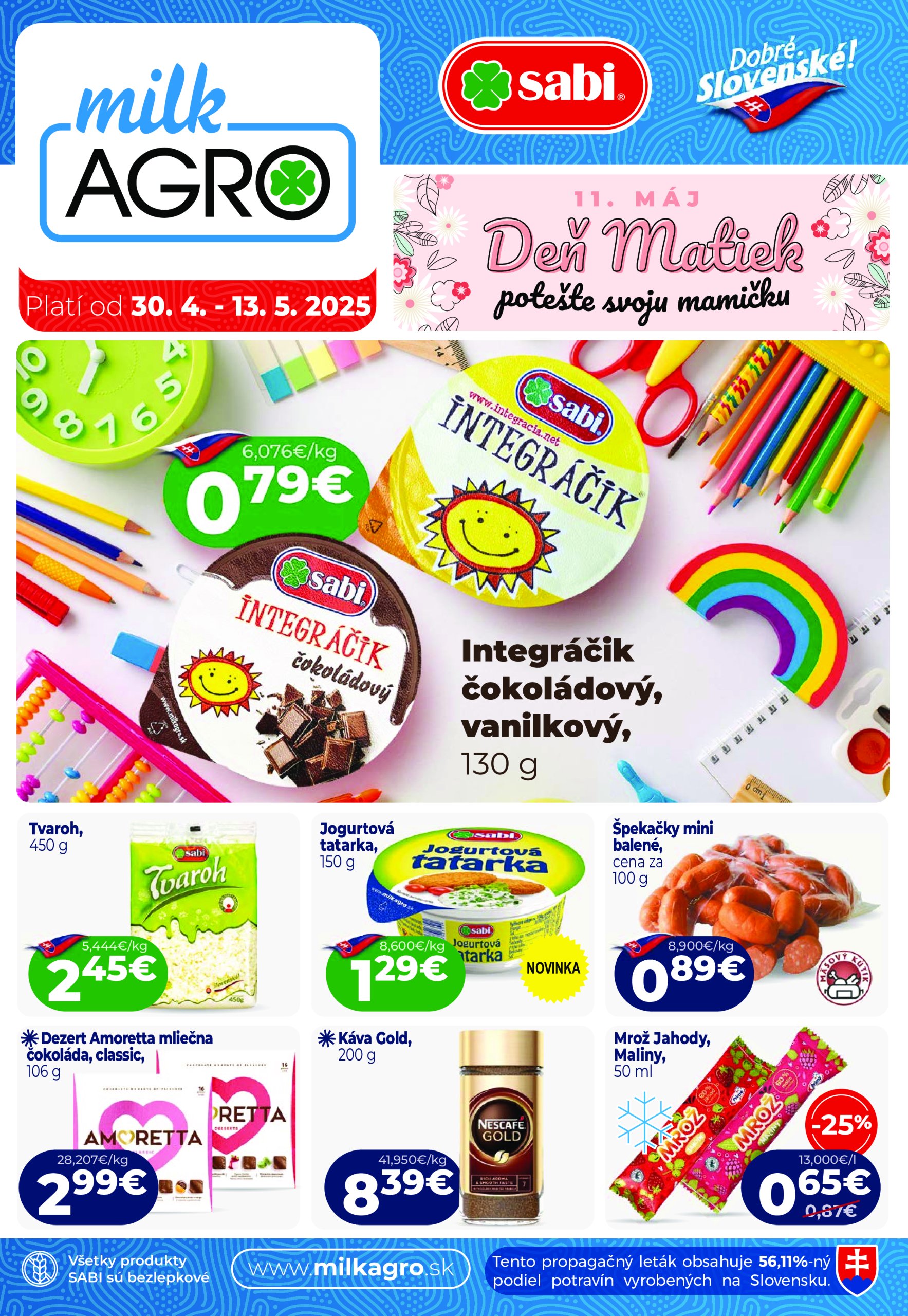 milk-agro - Milk Agro leták platný od 30.04. - 13.05. - page: 1