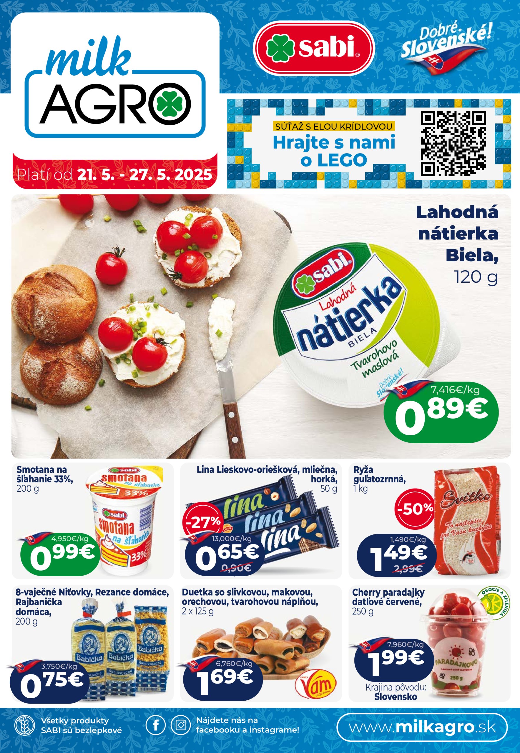milk-agro - Milk Agro leták platný od 21.05. - 27.05.