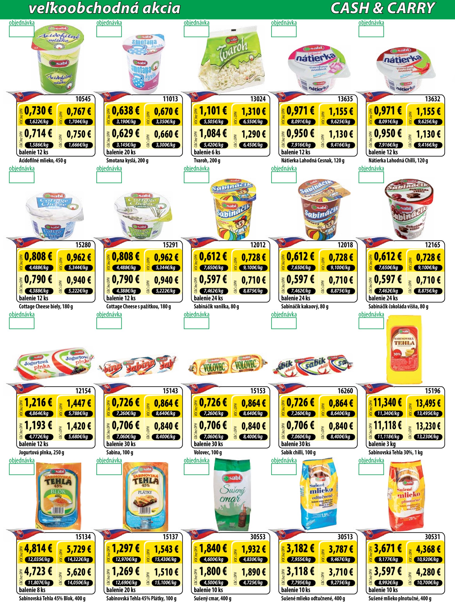 milk-agro - Milk Agro - Cash & Carry leták platný od 28.05. - 03.06. - page: 2