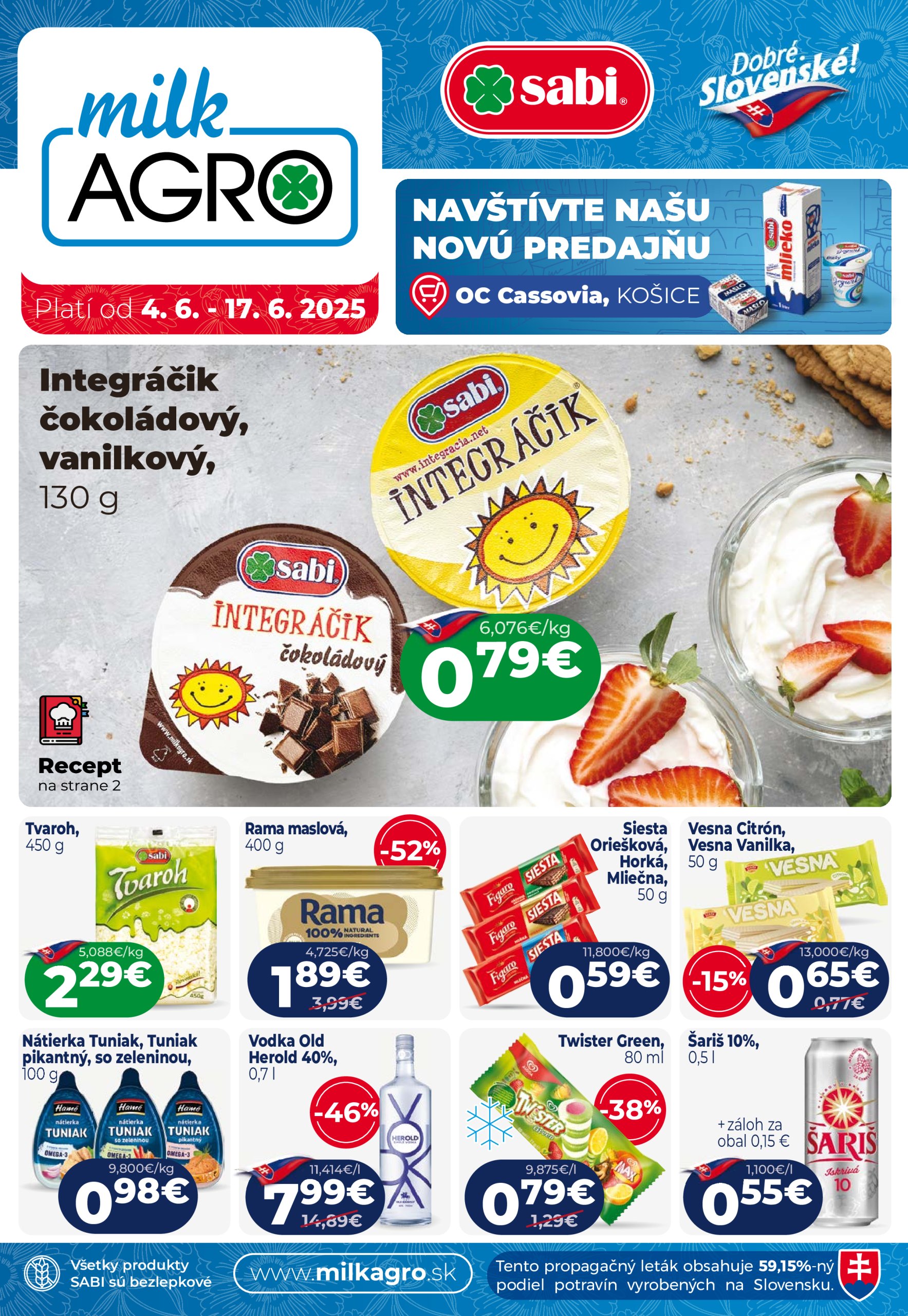 milk-agro - Milk Agro leták platný od 04.06. - 17.06.