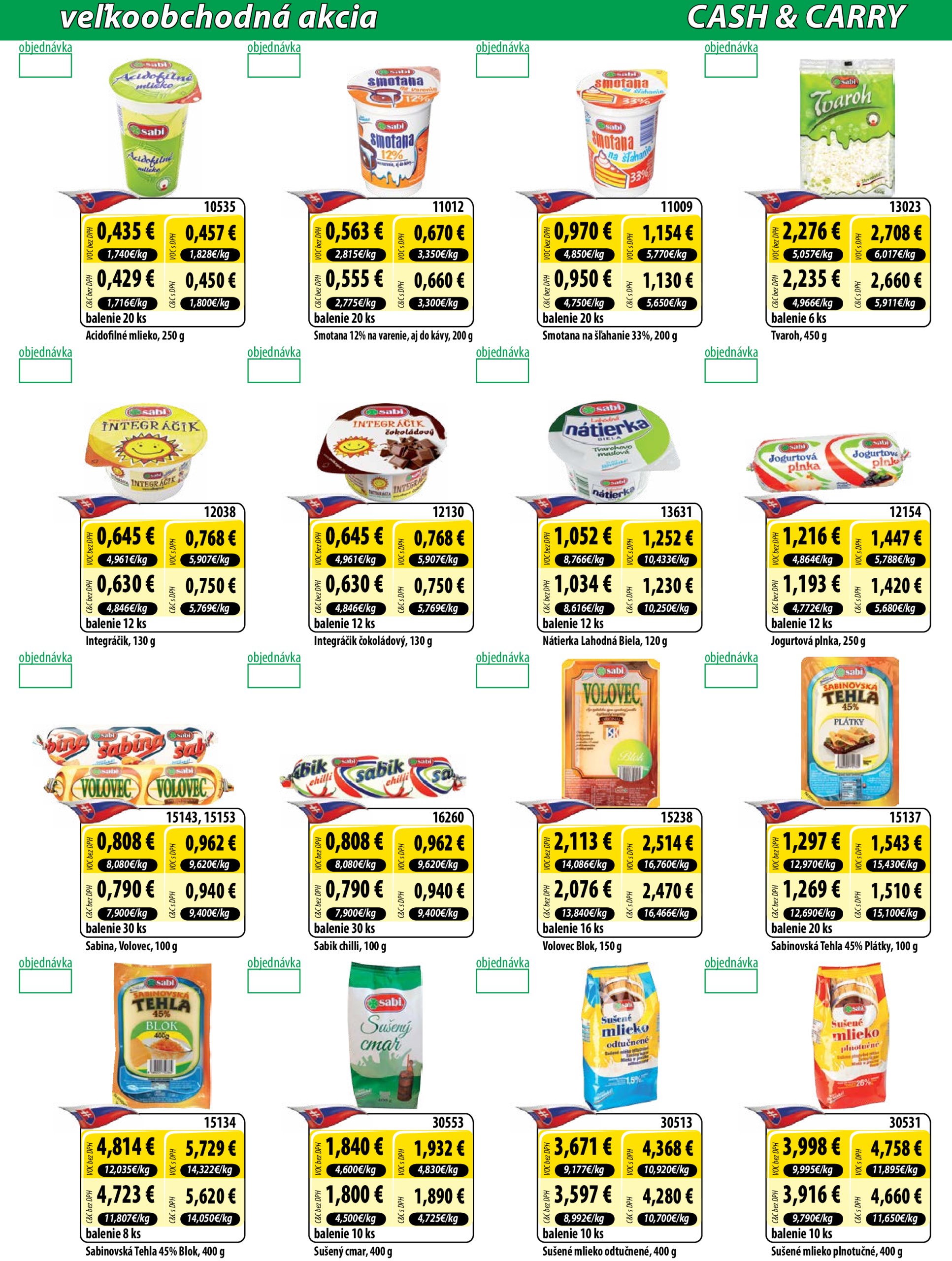 milk-agro - Leták Milk Agro - Cash & Carry platný od 16.07. do 29.07. - page: 2