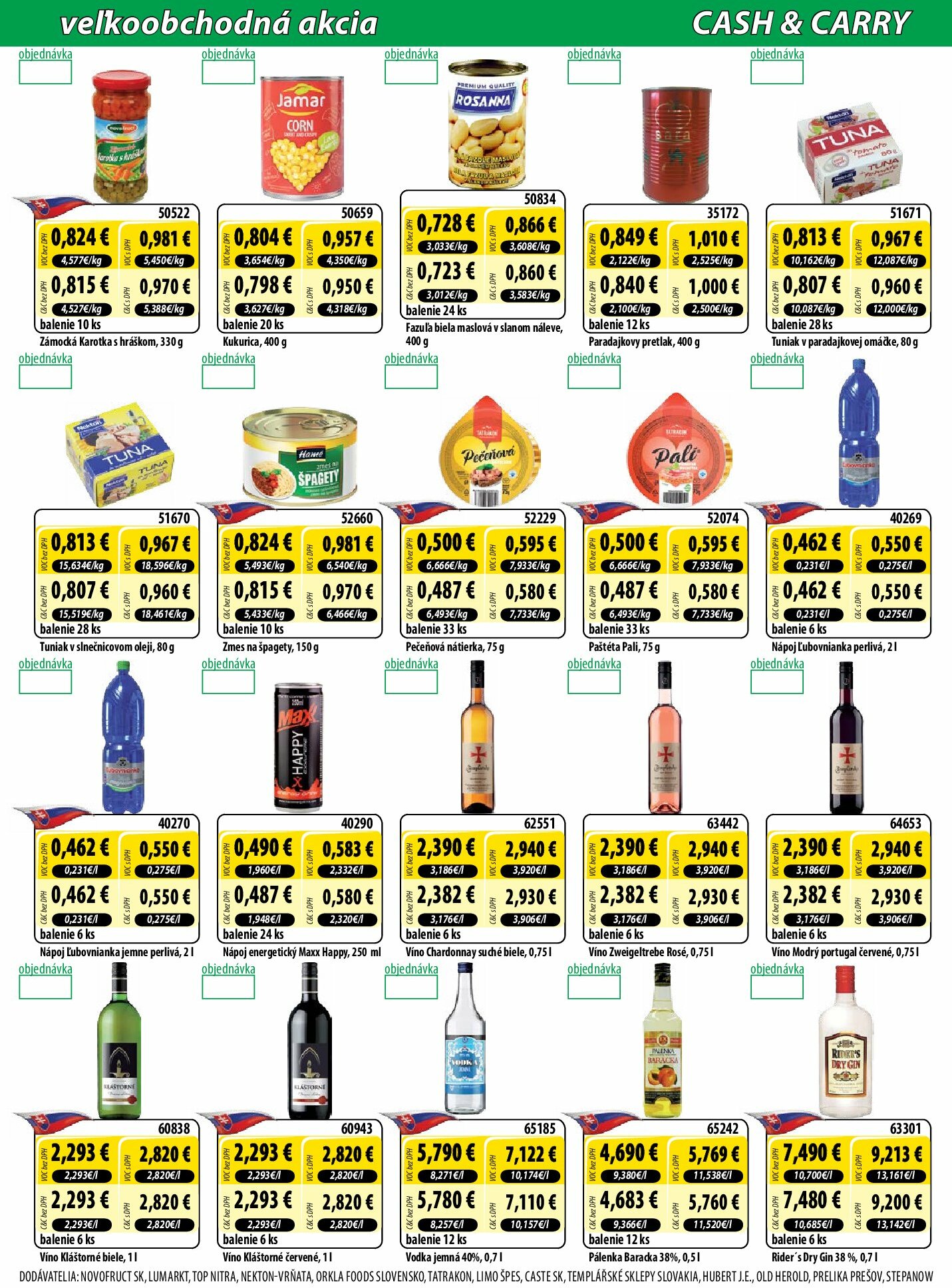 milk-agro - Leták Milk Agro - Cash & Carry platný od 27.08. do 09.09. - page: 6