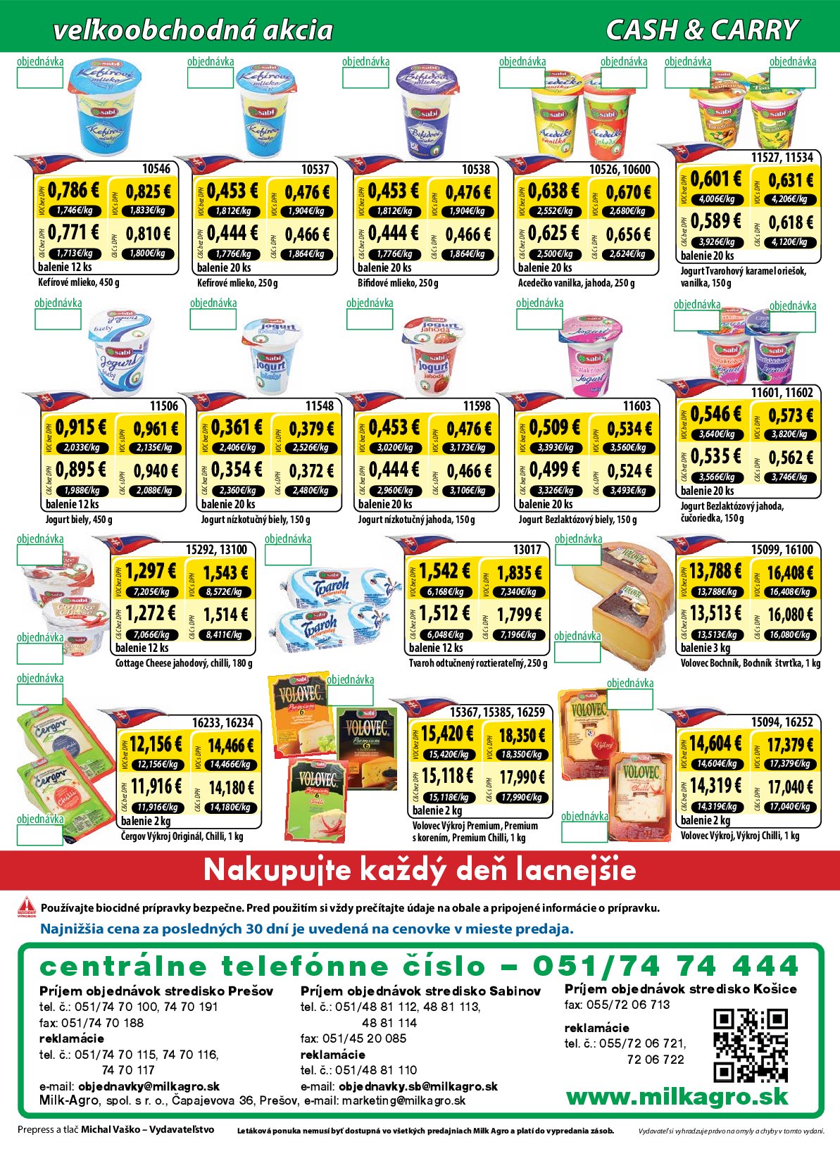 milk-agro - Leták Milk Agro - Cash & Carry platný od 10.09. do 23.09. - page: 8
