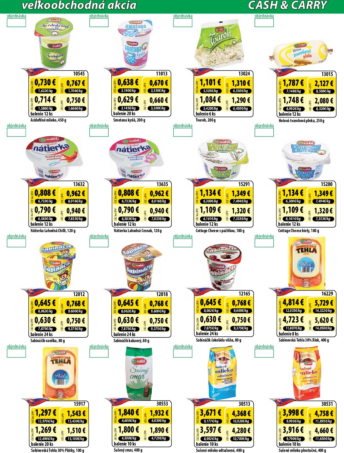 milk-agro - Leták Milk Agro - Cash & Carry platný od 24.09. do 30.09. - page: 2