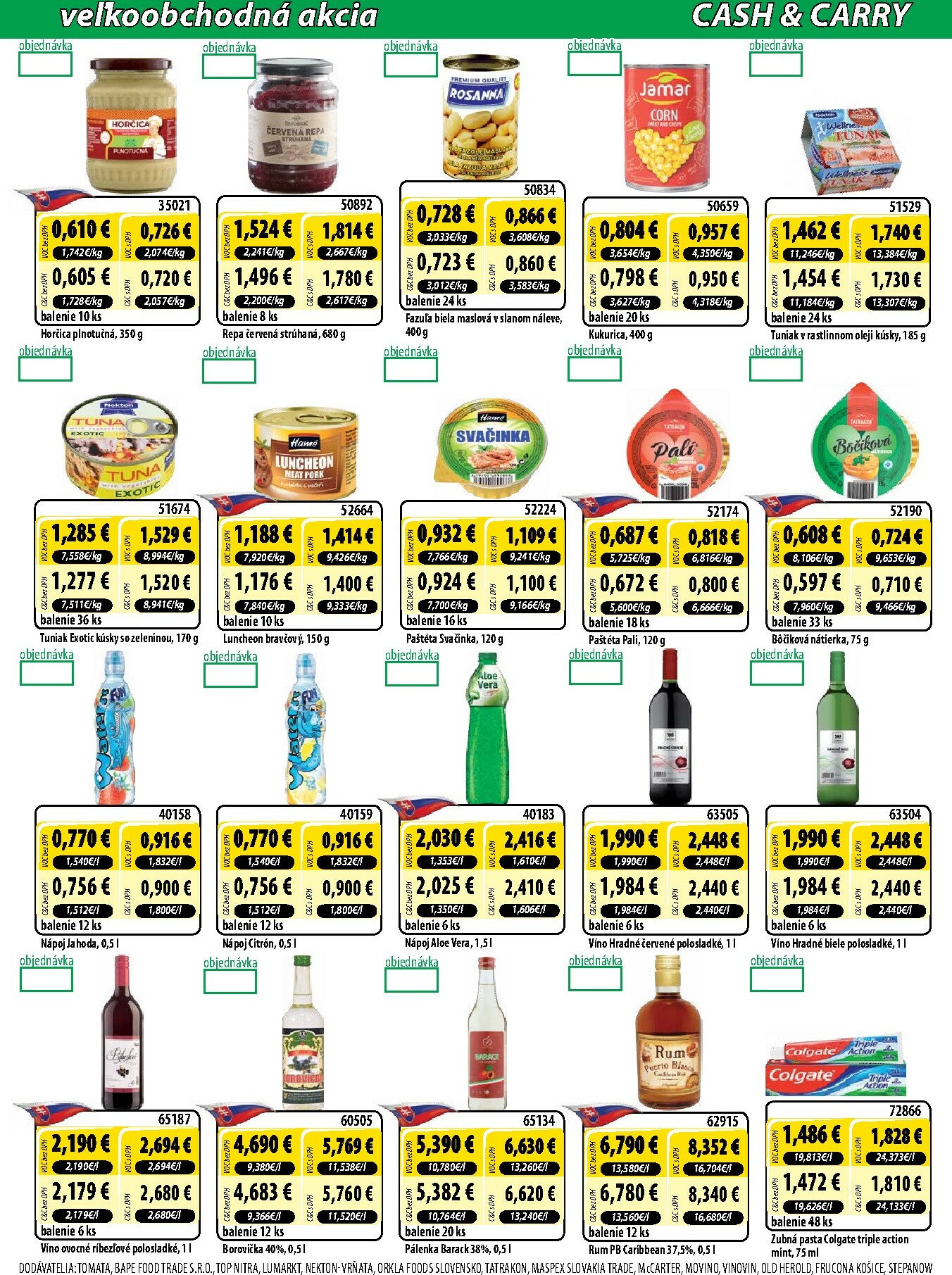 milk-agro - Leták Milk Agro - Cash & Carry platný od 01.10. do 07.10. - page: 6