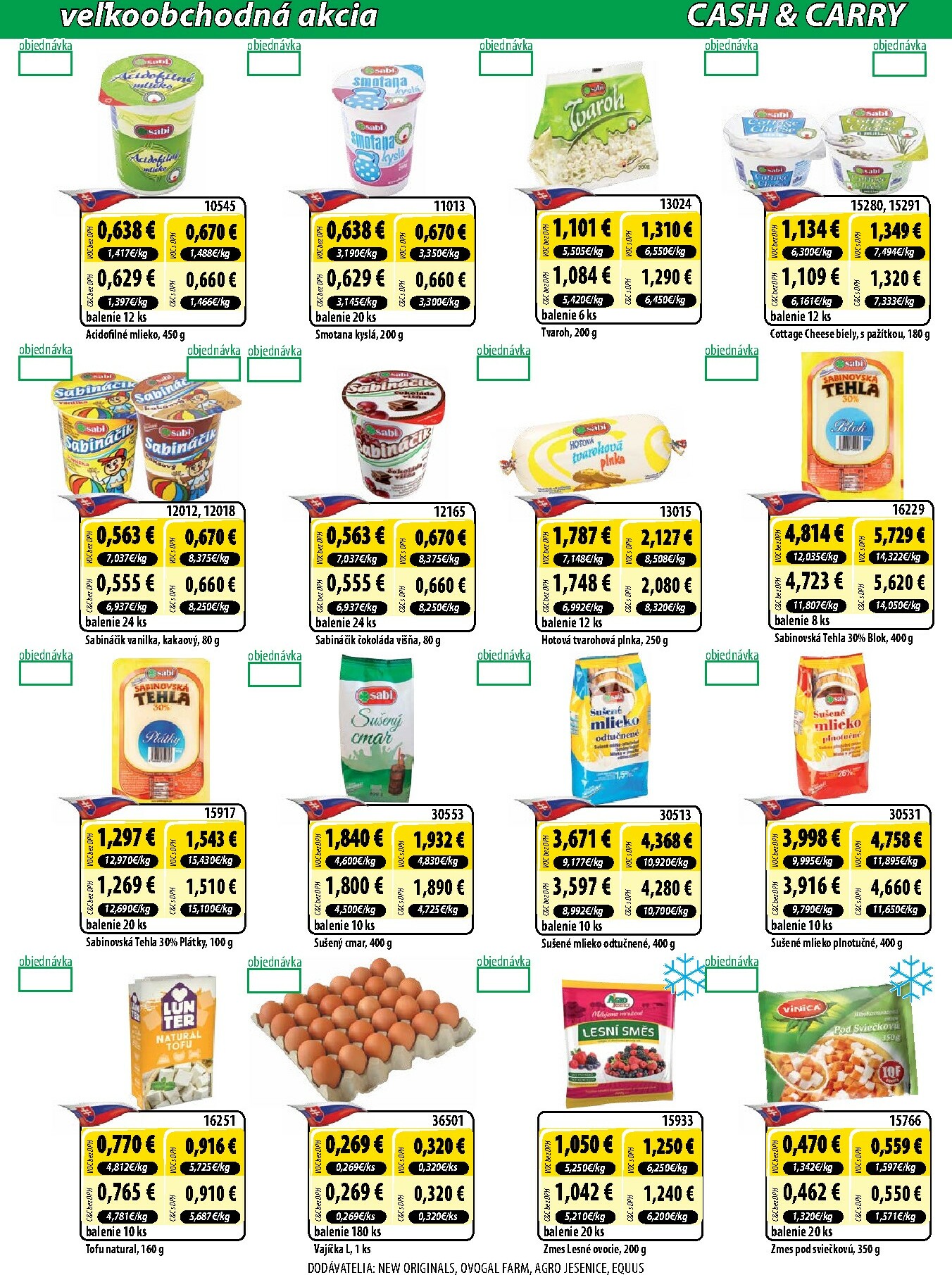 milk-agro - Leták Milk Agro - Cash & Carry platný od 01.10. do 07.10. - page: 2