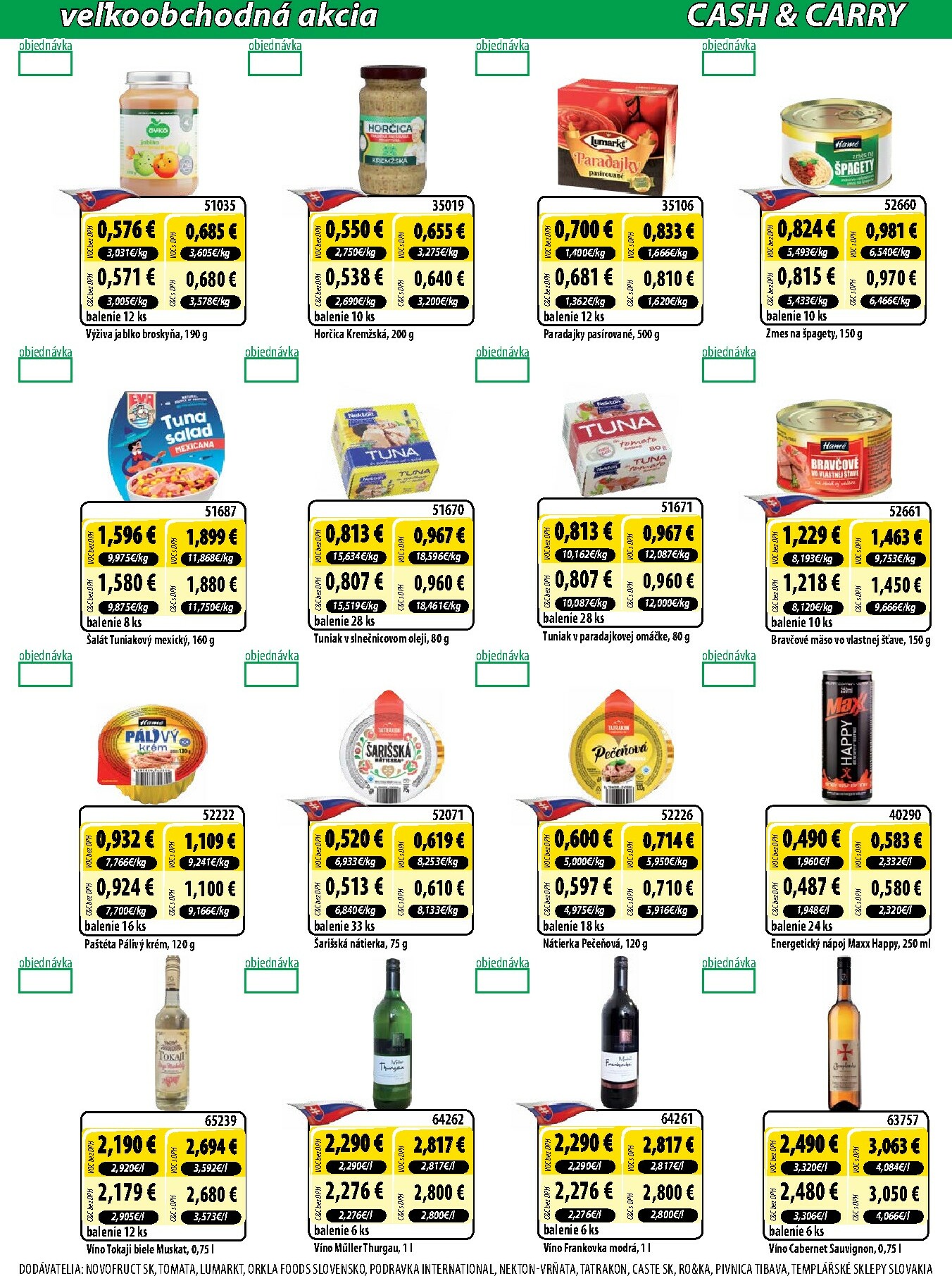 milk-agro - Leták Milk Agro - Cash & Carry platný od 08.10. do 14.10. - page: 6