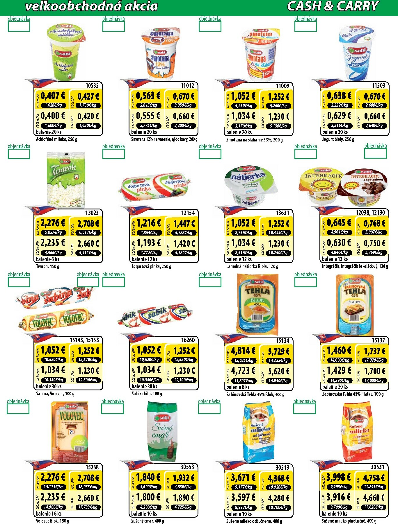 milk-agro - Leták Milk Agro - Cash & Carry platný od 08.10. do 14.10. - page: 2