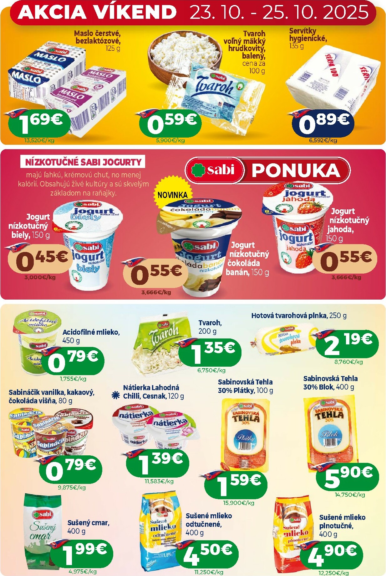 milk-agro - Leták Milk Agro platný od 15.10. do 28.10. - page: 3