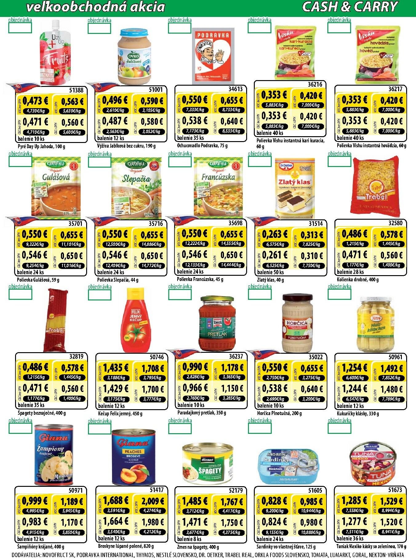 milk-agro - Leták Milk Agro - Cash & Carry platný od 29.10. do 11.11. - page: 5