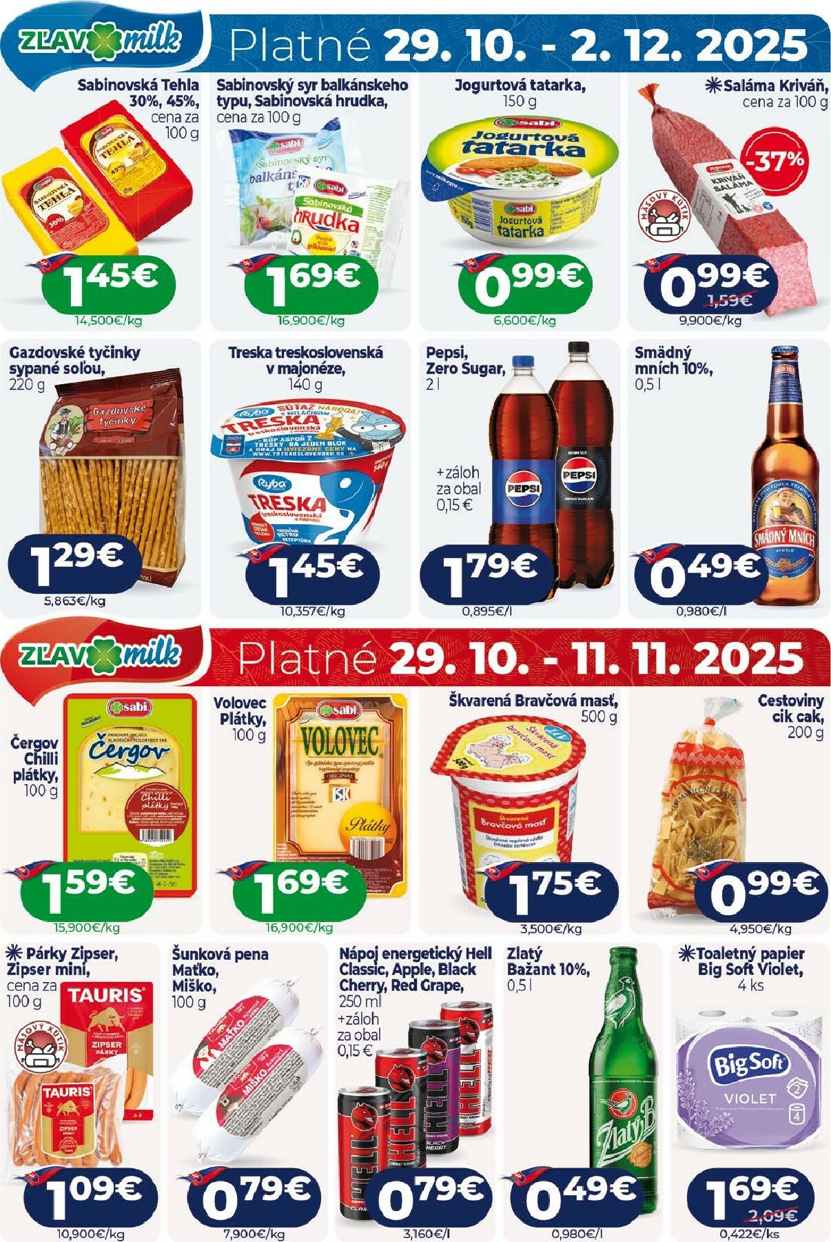 milk-agro - Leták Milk Agro platný od 29.10. do 11.11. - page: 12