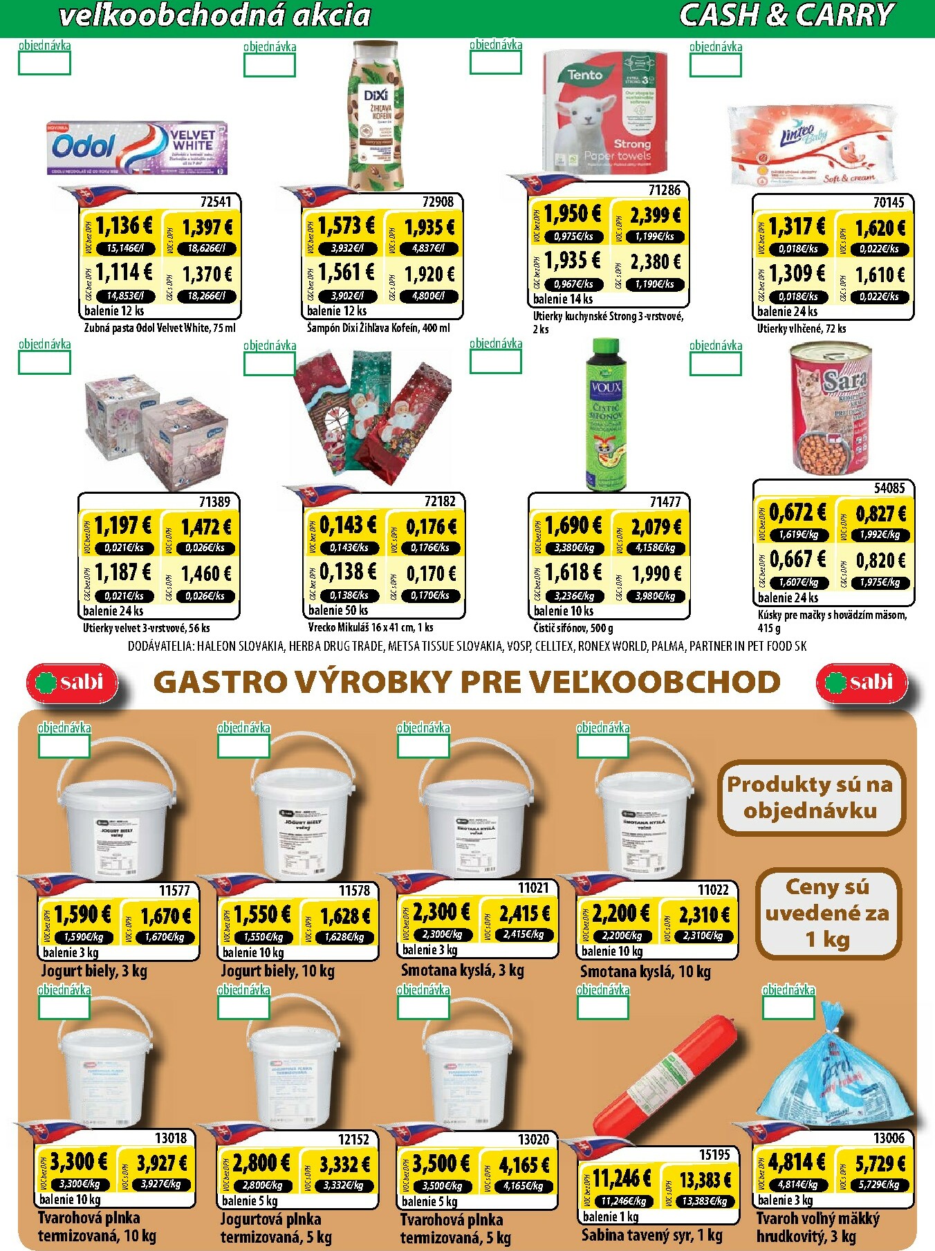 milk-agro - Leták Milk Agro - Cash & Carry platný od 26.11. do 02.12. - page: 7