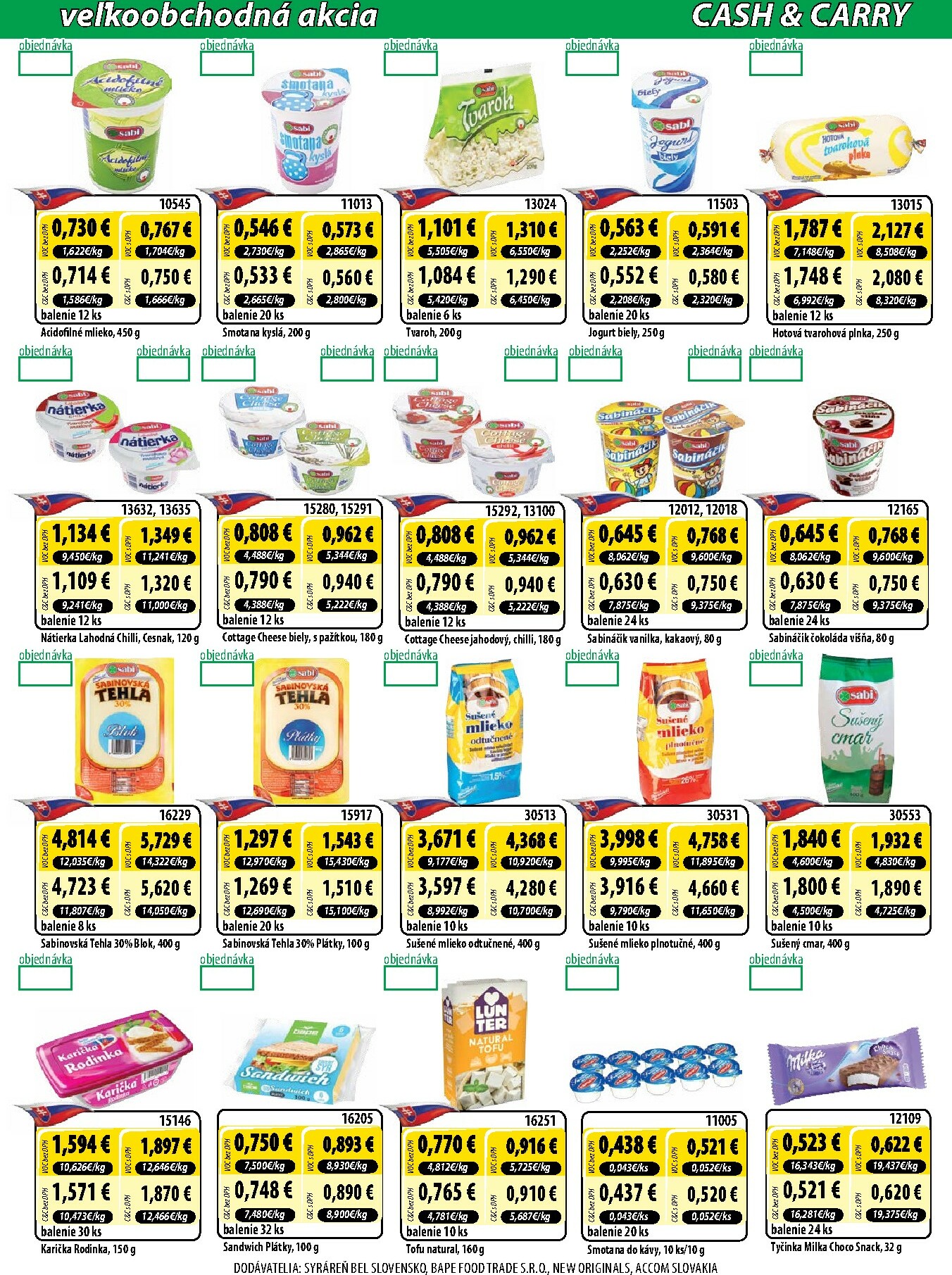 milk-agro - Leták Milk Agro - Cash & Carry platný od 26.11. do 02.12. - page: 2