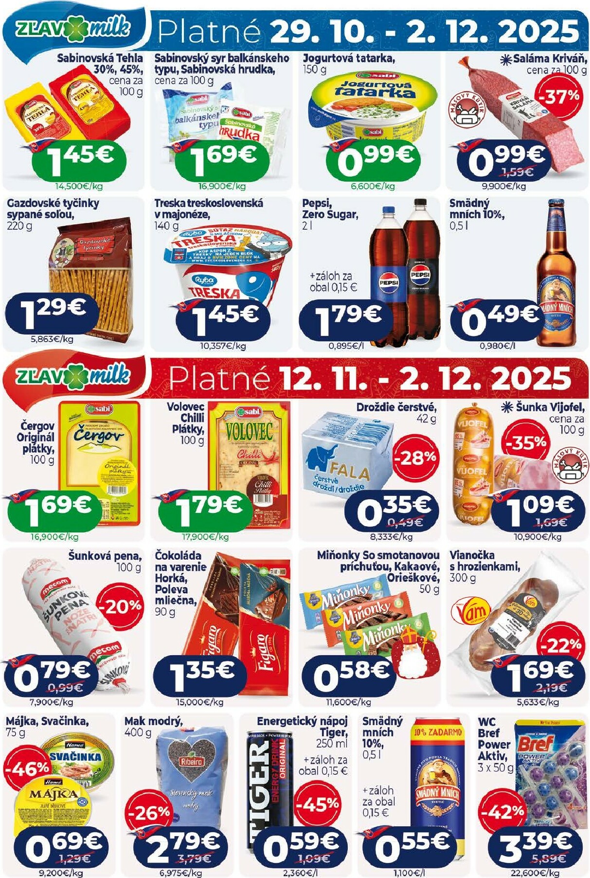 milk-agro - Leták Milk Agro platný od 26.11. do 02.12. - page: 16