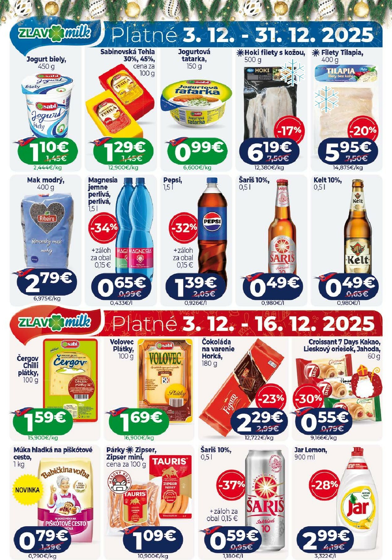 milk-agro - Leták Milk Agro platný od 03.12. do 09.12. - page: 16