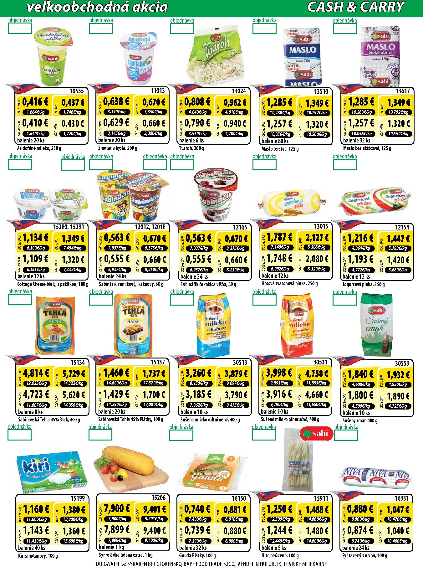 milk-agro - Leták Milk Agro - Cash & Carry platný od 10.12. do 16.12. - page: 2