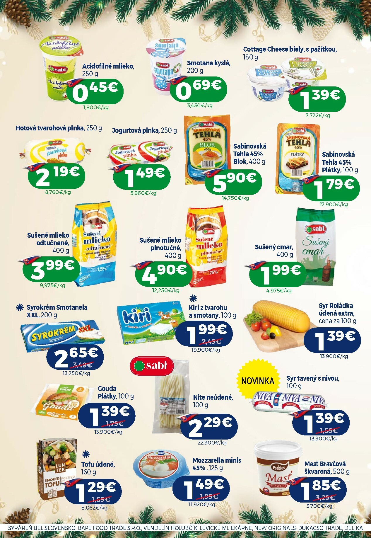 milk-agro - Leták Milk Agro platný od 10.12. do 16.12. - page: 4