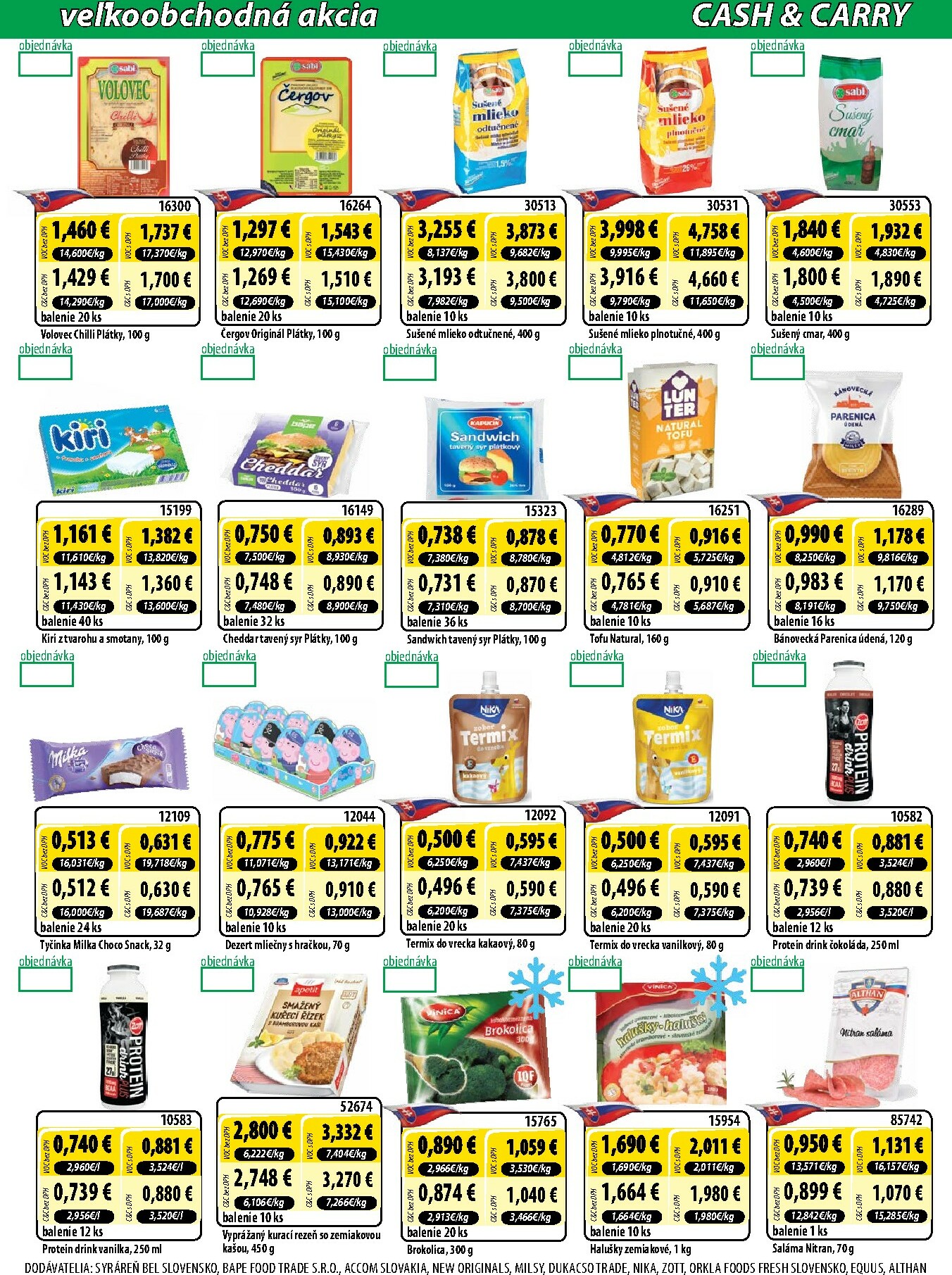 milk-agro - Leták Milk Agro - Cash & Carry platný od 21.01. do 03.02. - page: 3