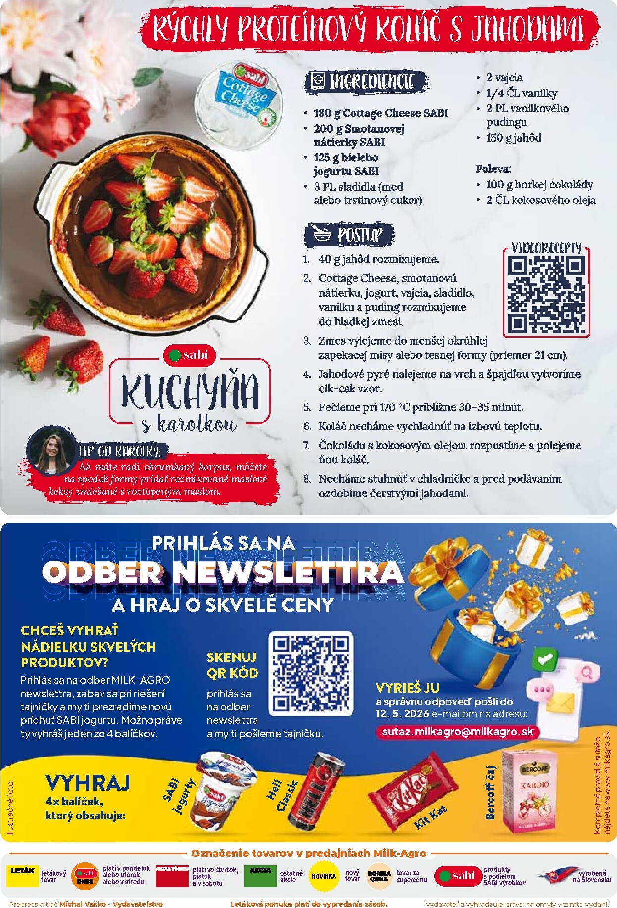 milk-agro - Nový leták Milk Agro od stredy, 29.04.2026 do utorka, 12.05.2026 - page: 2