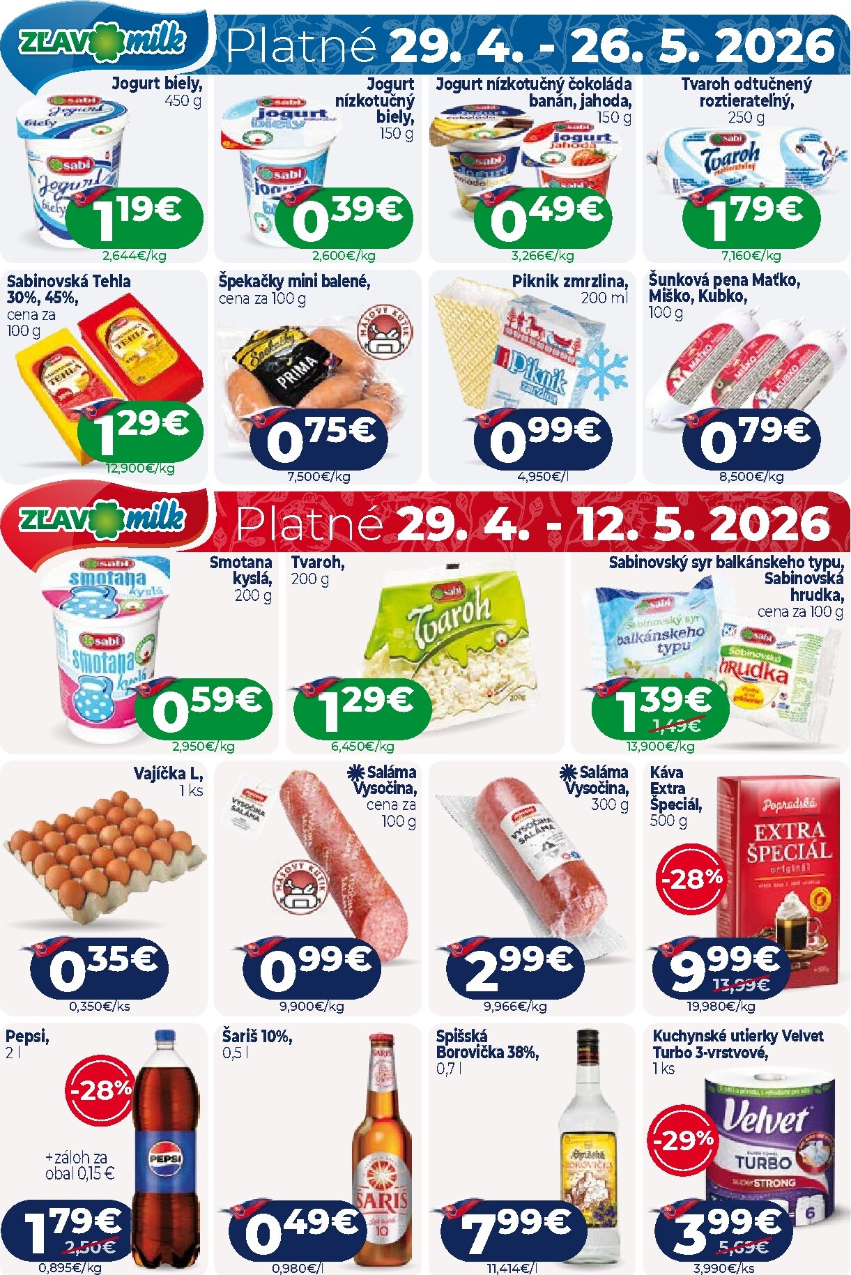 milk-agro - Nový leták Milk Agro od stredy, 29.04.2026 do utorka, 12.05.2026 - page: 16