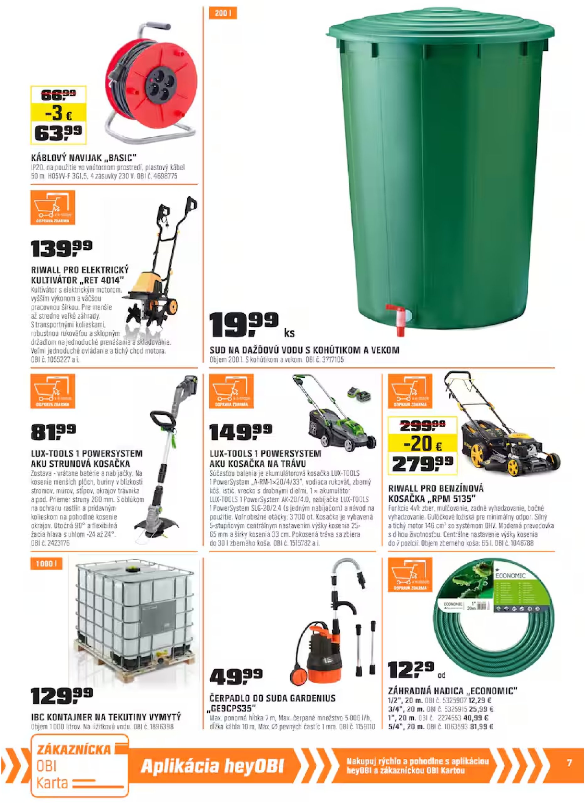 obi - OBI leták platný od 01.04. - 01.05. - page: 7