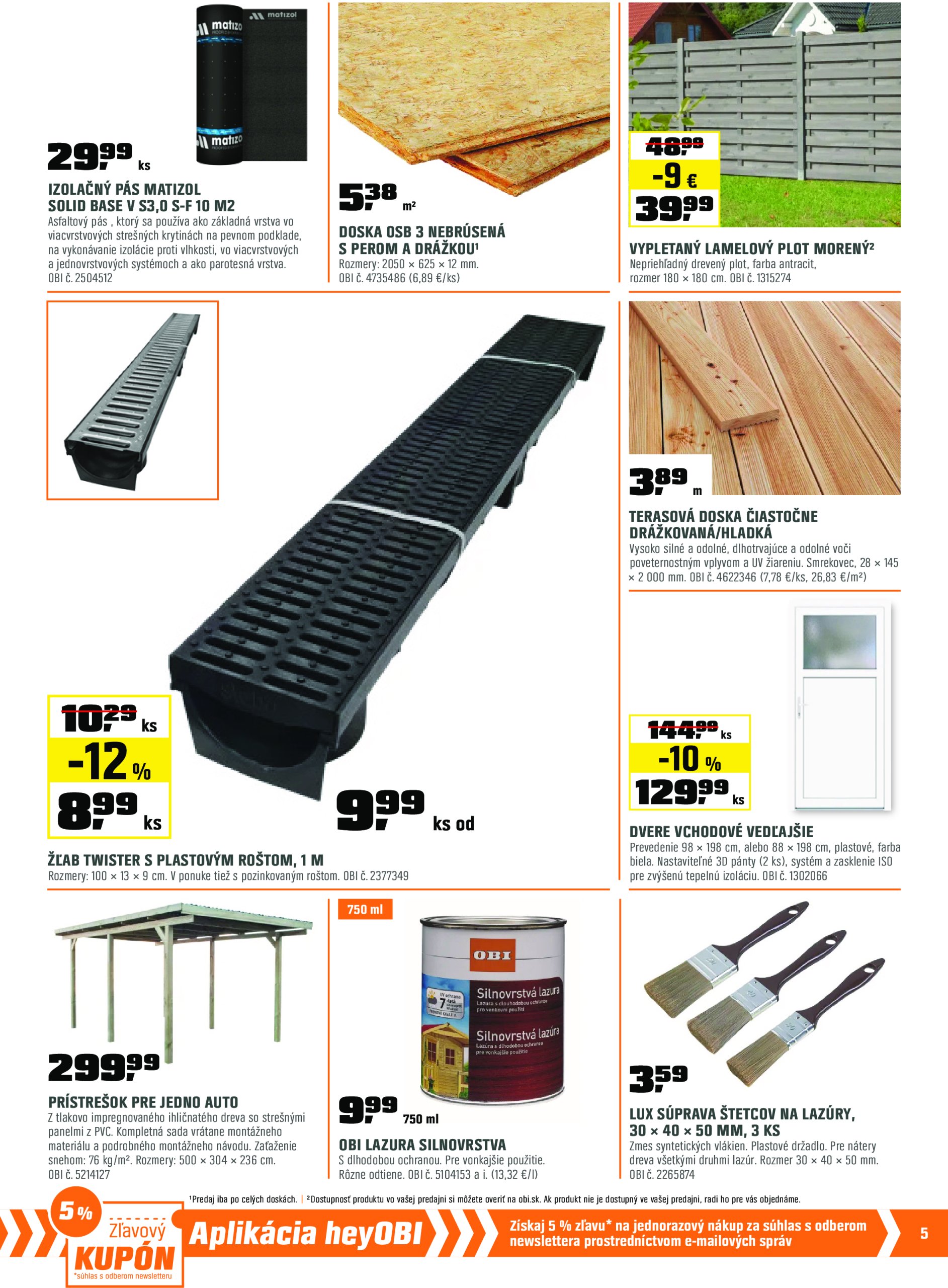 obi - OBI leták platný od 02.05. - 31.05. - page: 5