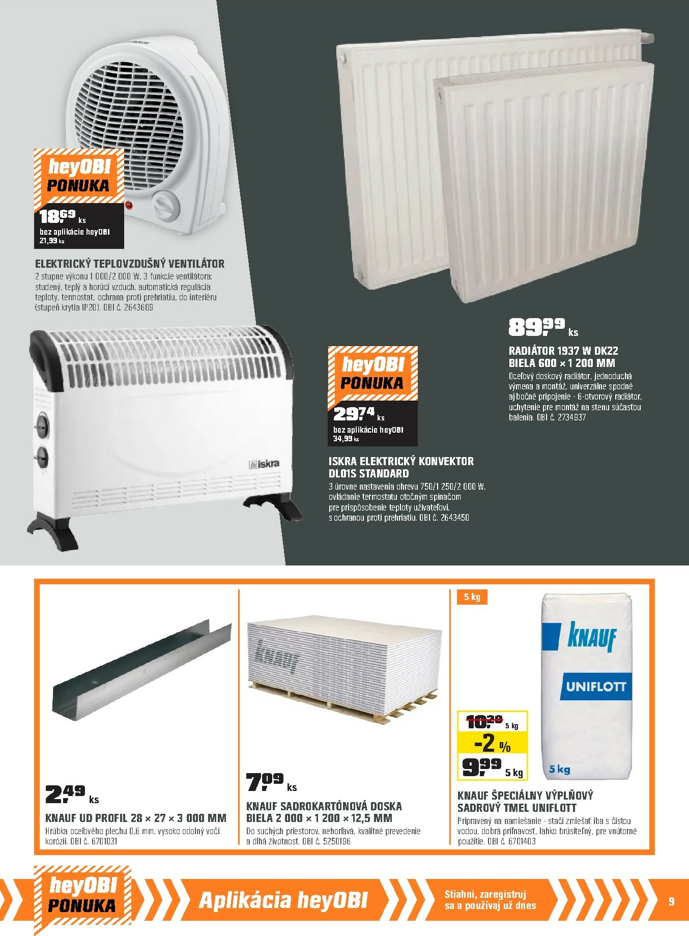 obi - Leták OBI platný od 01.11. do 30.11. - page: 9