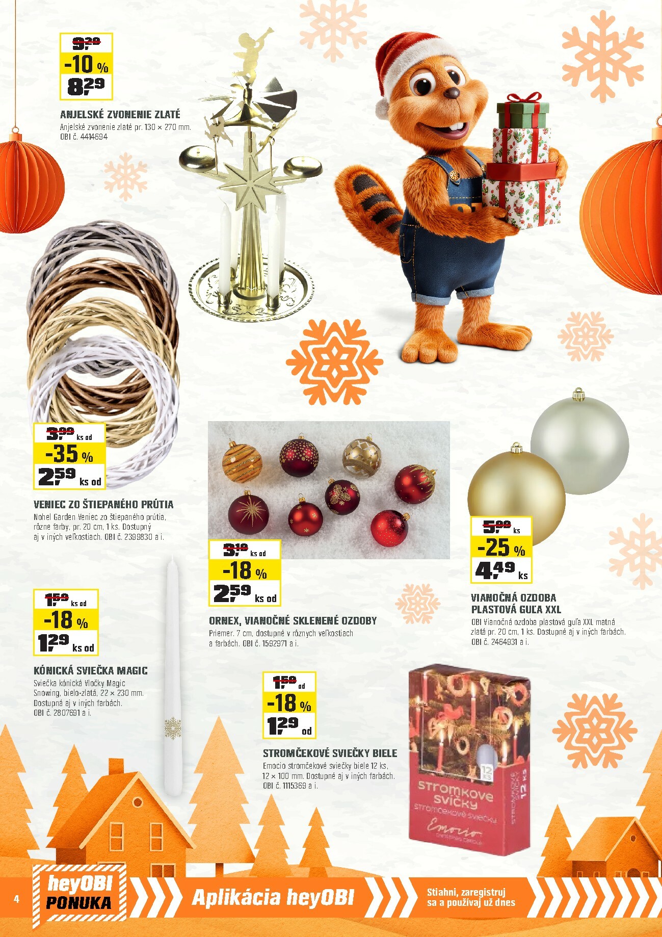 obi - Leták OBI platný od 01.11. do 30.11. - page: 4
