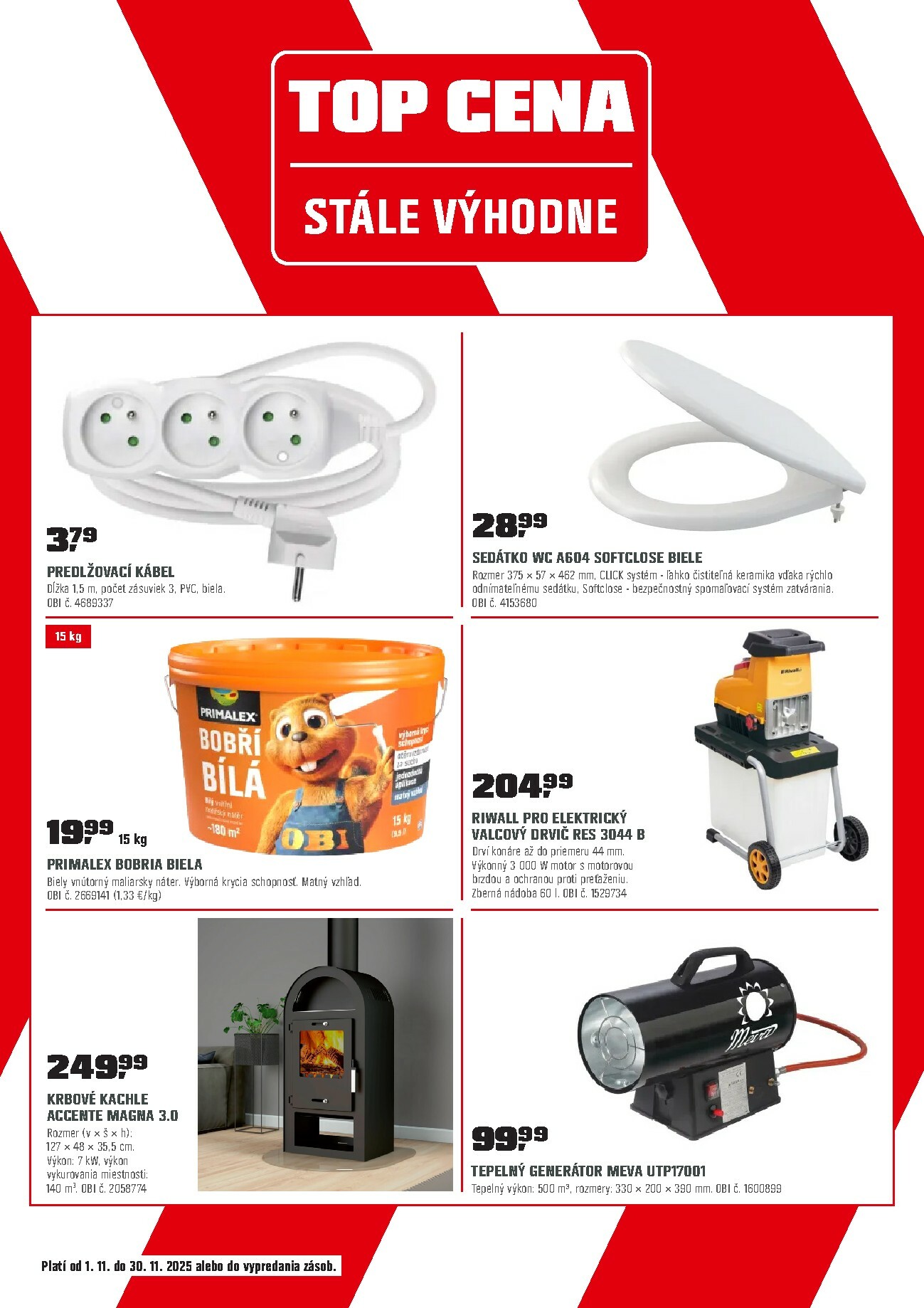 obi - Leták OBI platný od 01.11. do 30.11. - page: 20