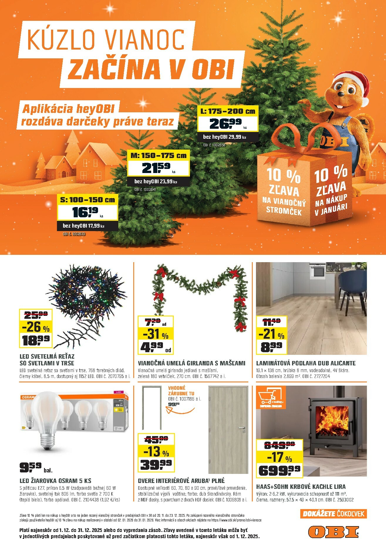 obi - Leták OBI platný od 01.12. do 31.12.